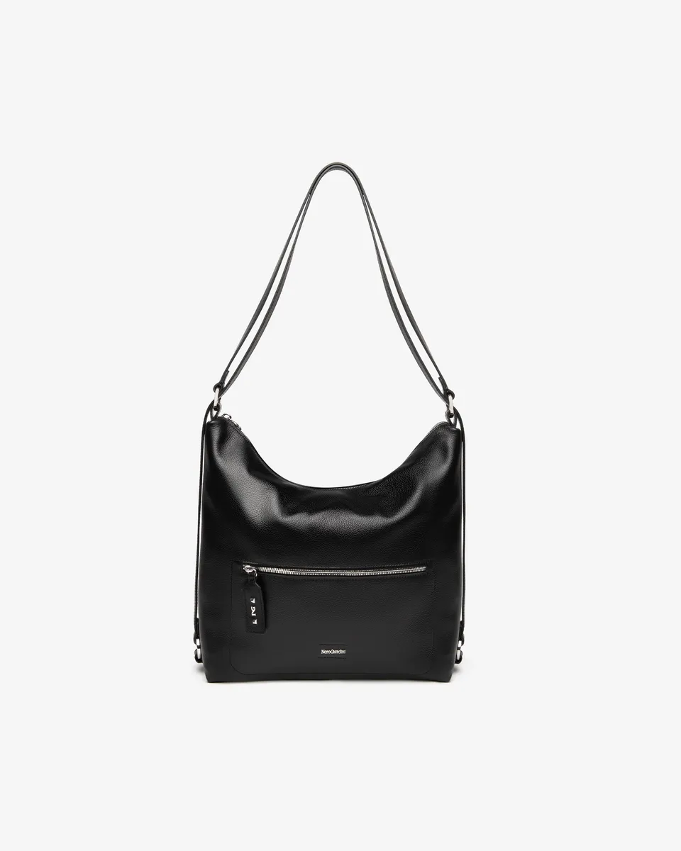 NeroGiardini Sacs Besace Cuir Femme Hobo Italie