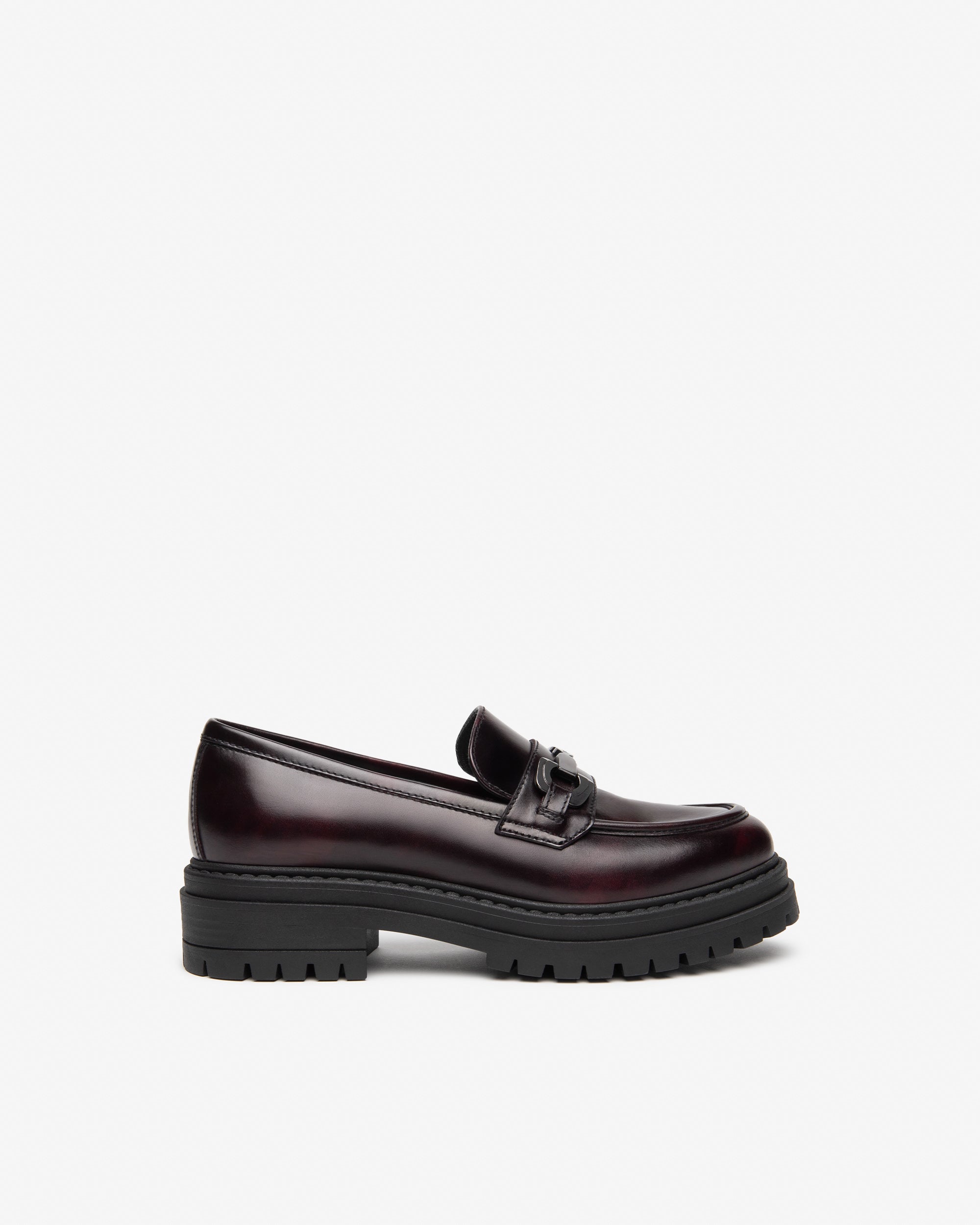 NeroGiardini Mocassins Femme Cuir Talon 40 mm Ornement