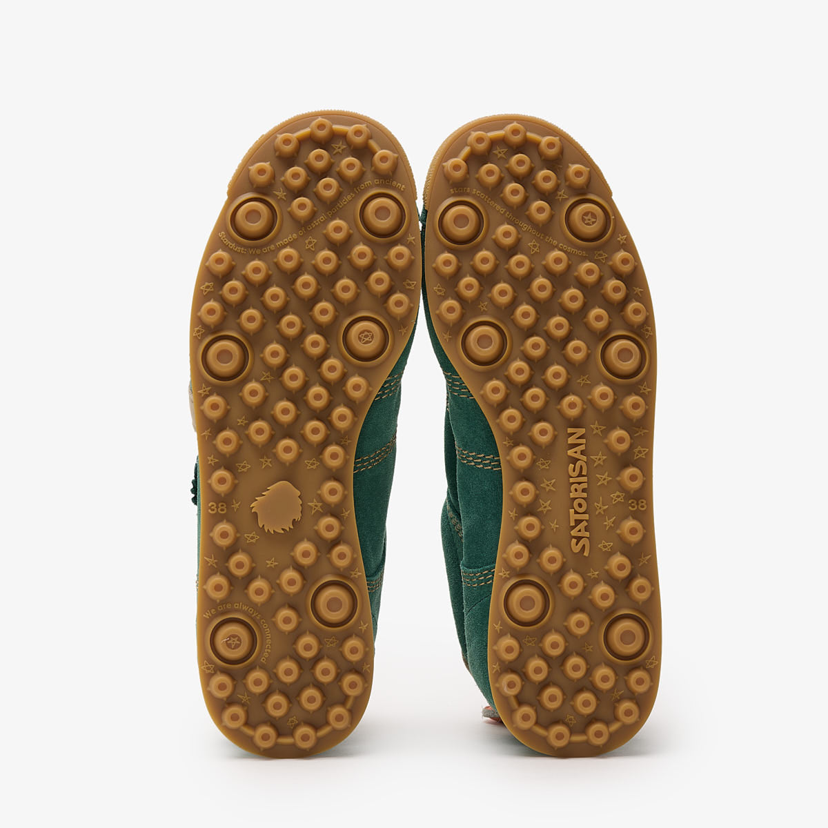 Satorisan Stardust Suede UL baskets daim femme Diving Green