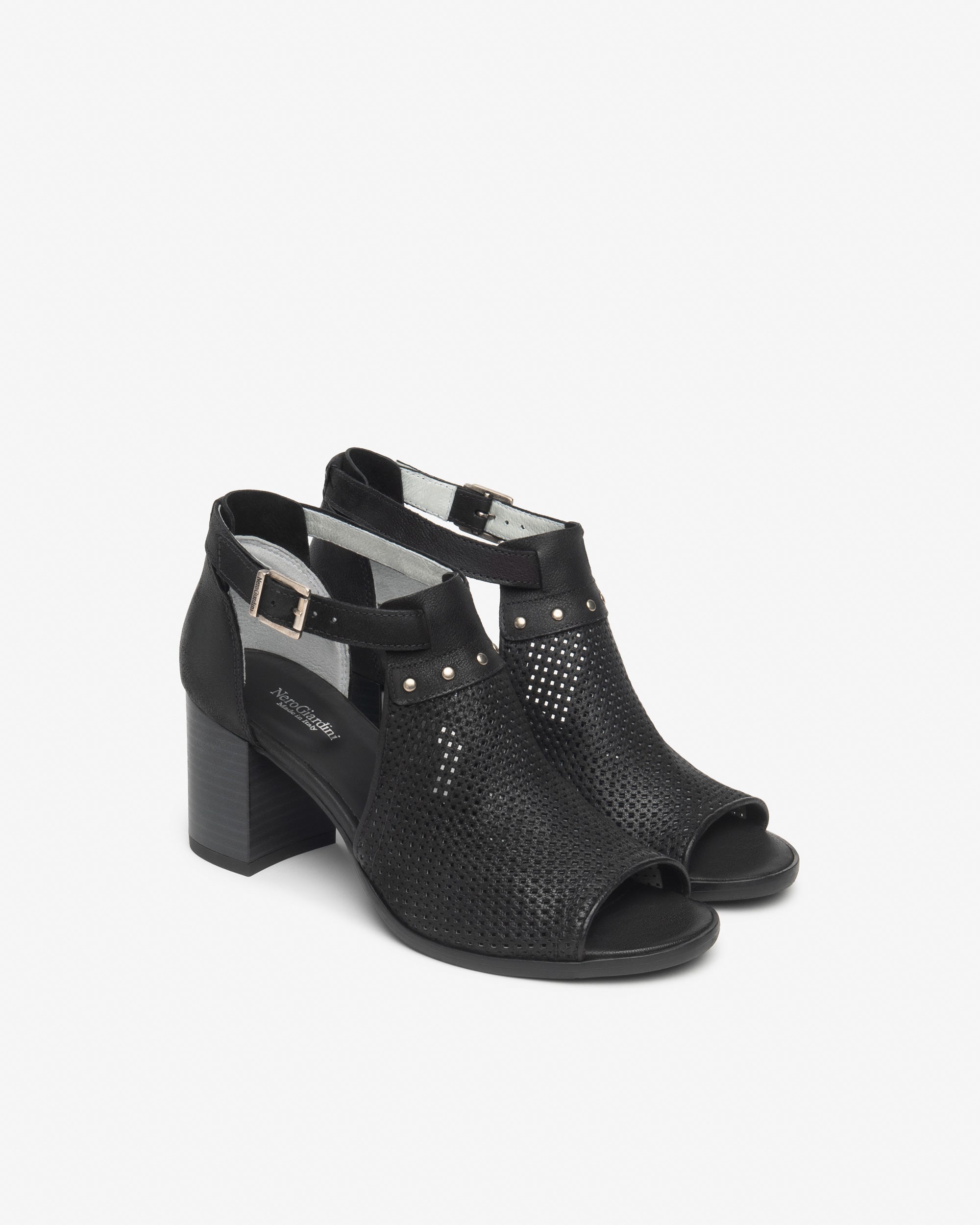 Nerogiardini Bottines Femme en Cuir 35-41 Confort Quotidien