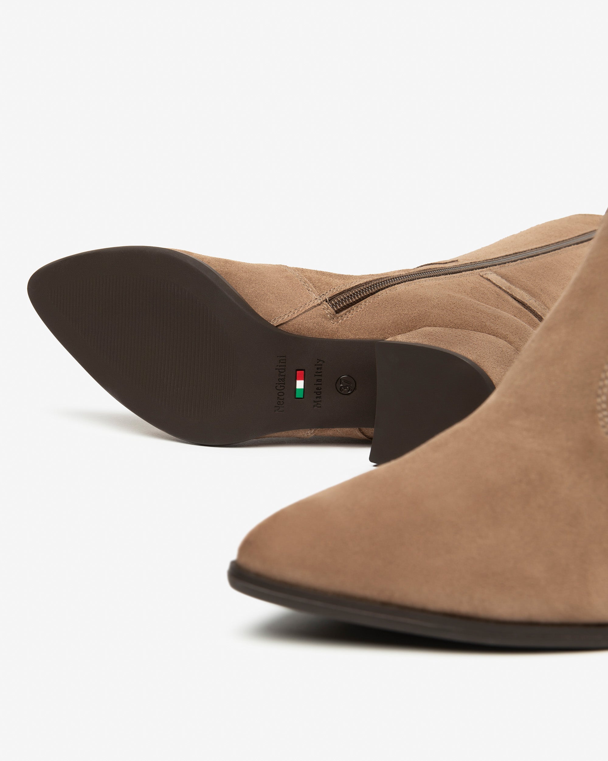 NeroGiardini Bottes femme cuir velours 35-41