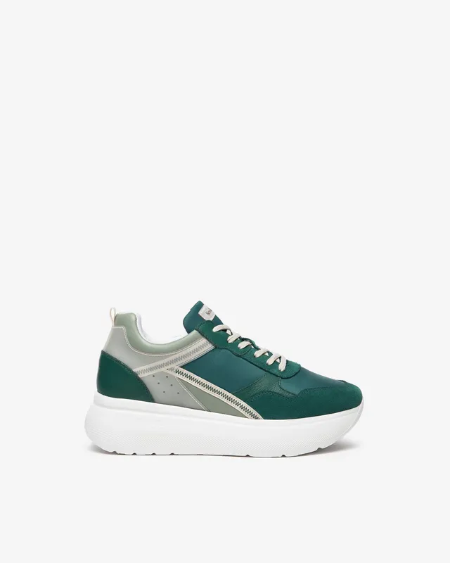 NeroGiardini Sneakers Femme Daim Cuir Toile Confort