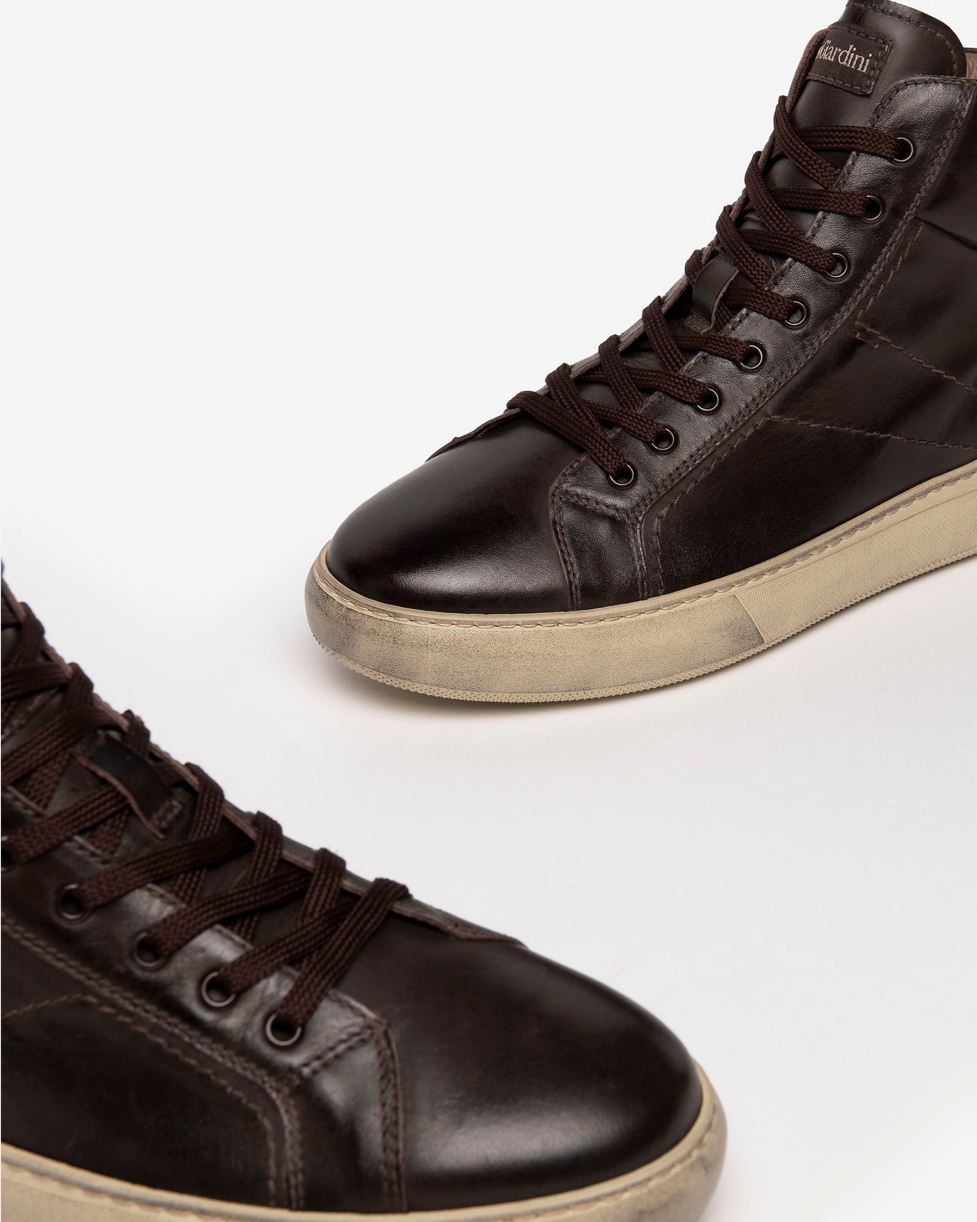 Nerogiardini Sneakers Montantes Homme Cuir Baskets
