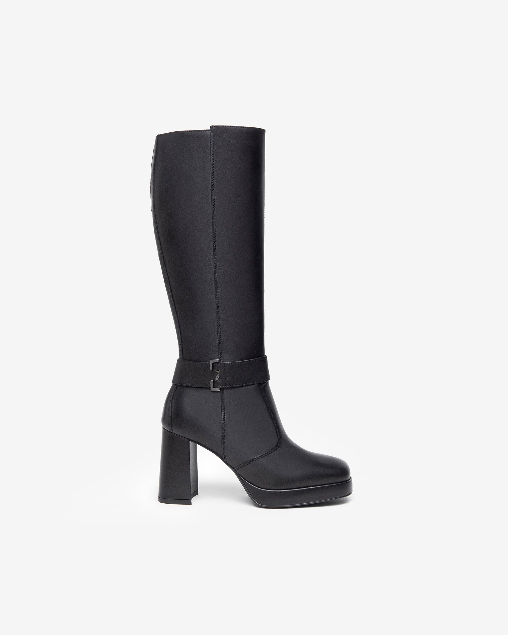 Nerogiardini Bottes Femme Cuir Velours Confort