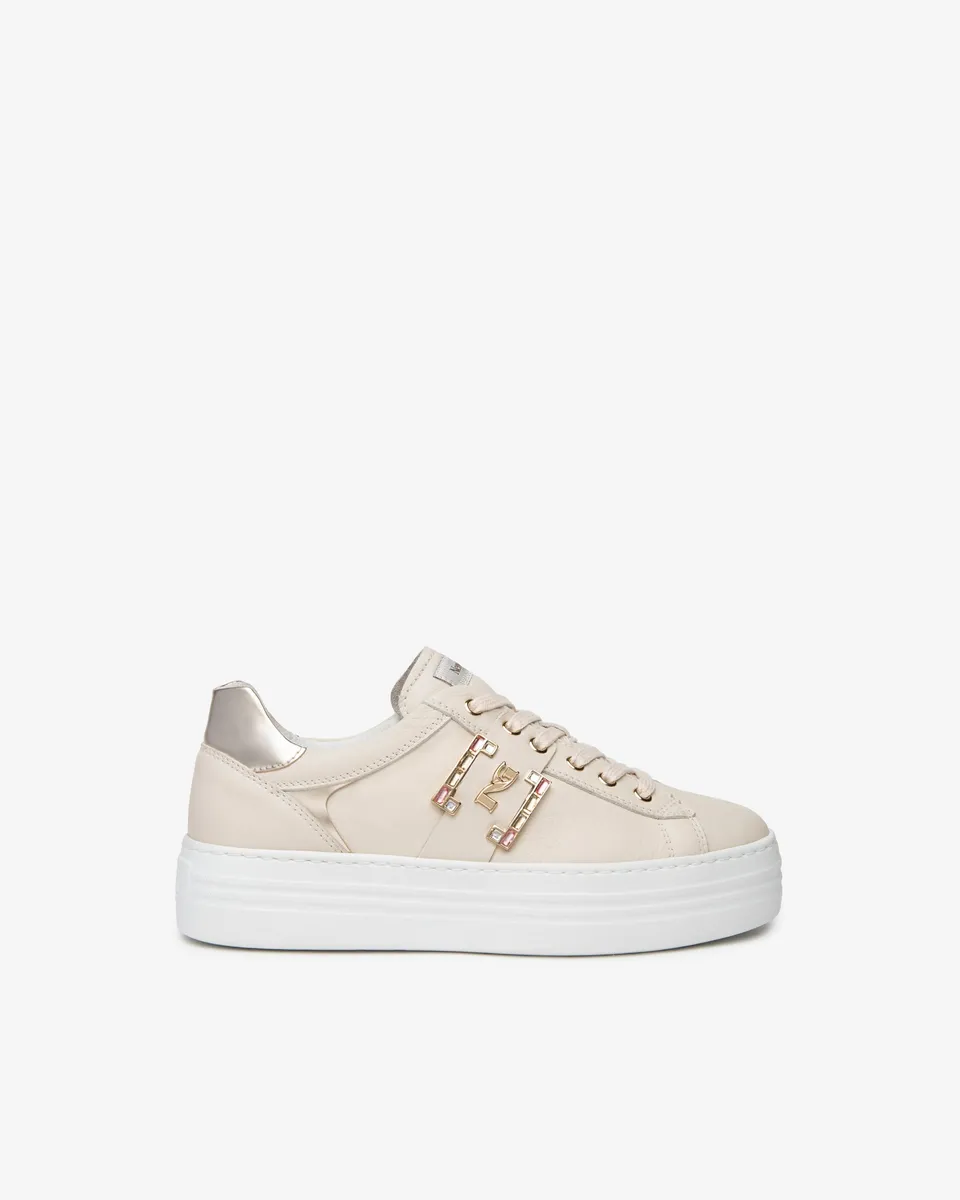 Nerogiardini Sneakers cuir DryGo femme 38