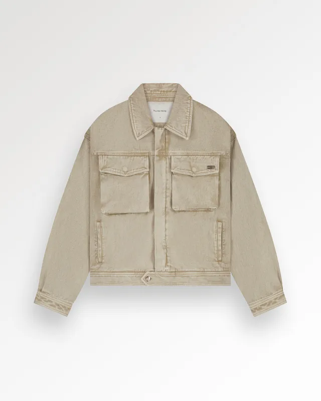 Filling Pieces Denim Jacket Kelp veste jean vert