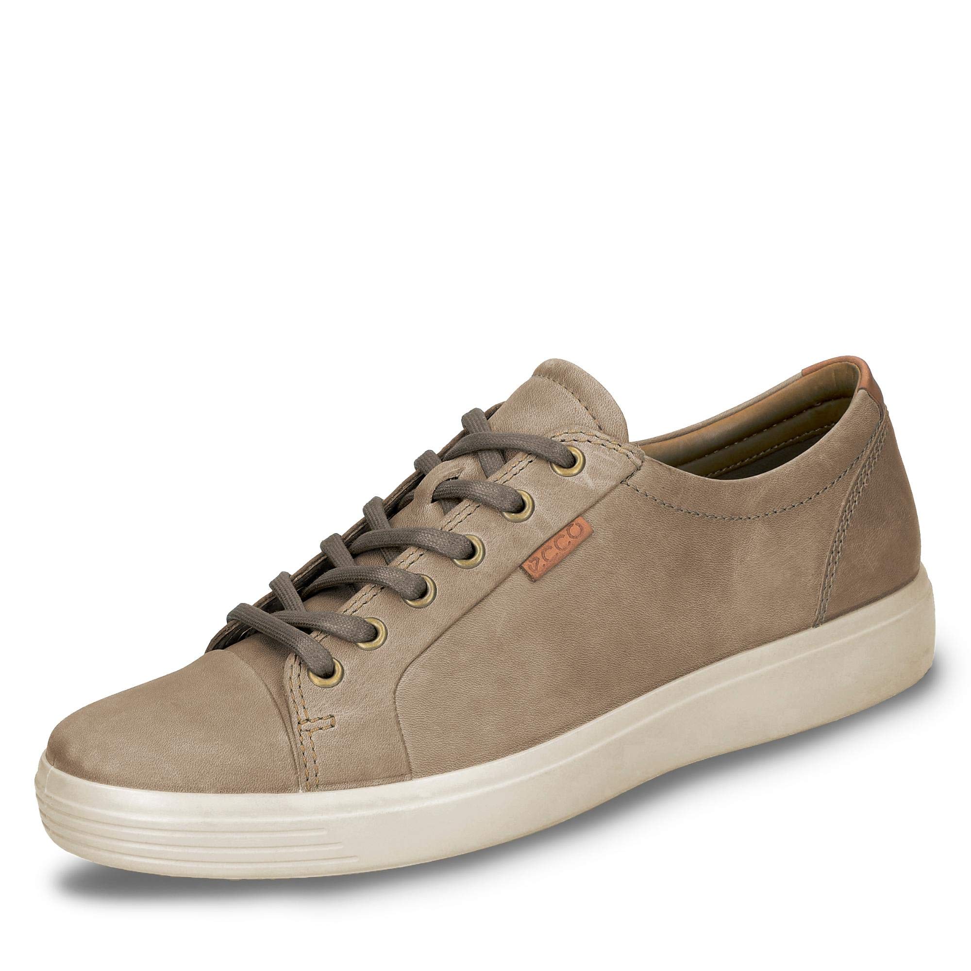 ECCO Soft 7 basket cuir homme blanc 43