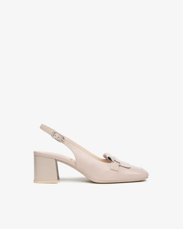 NeroGiardini Slingbacks Femme Cuir Talon Ville