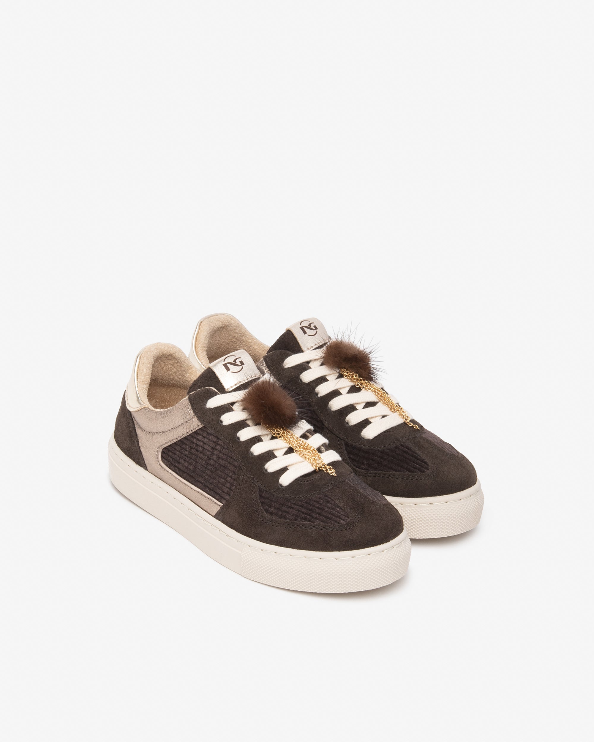 NeroGiardini Sneakers Teen Fille Velours Pointure 30-39