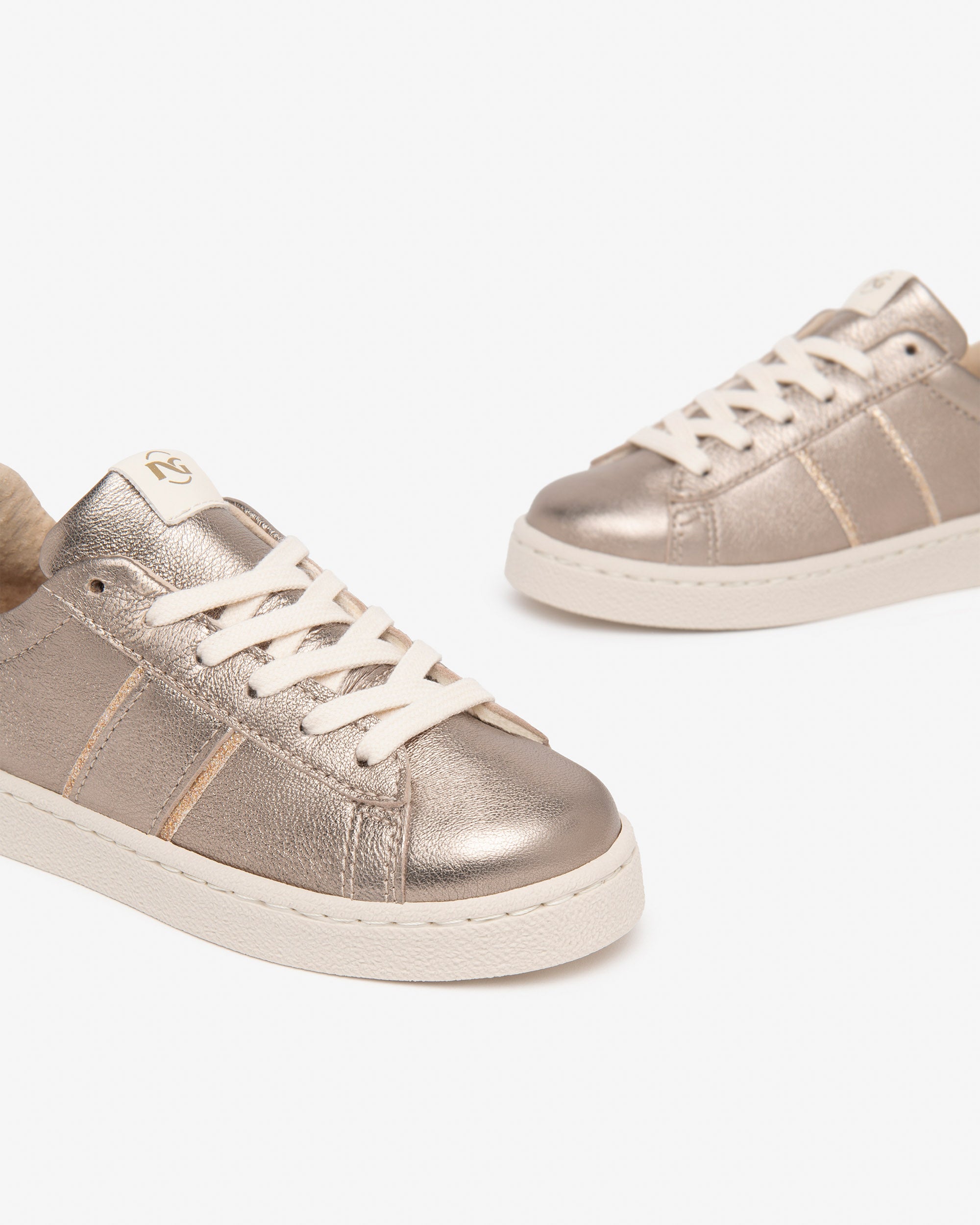 Nerogiardini Sneakers Teen Fille Cuir Laminé 30-39