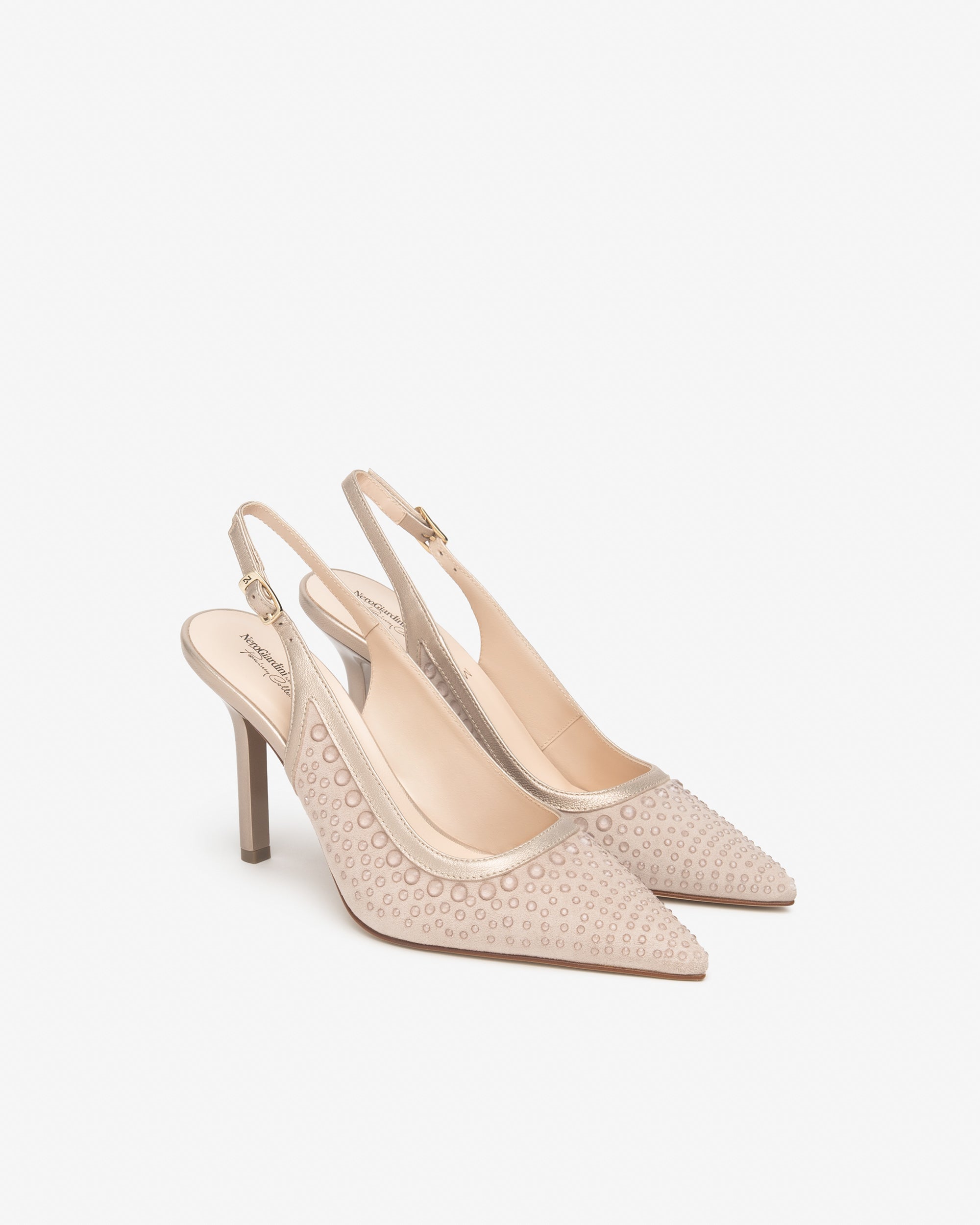 NeroGiardini Slingbacks escarpins cuir femme Premium made in Italy