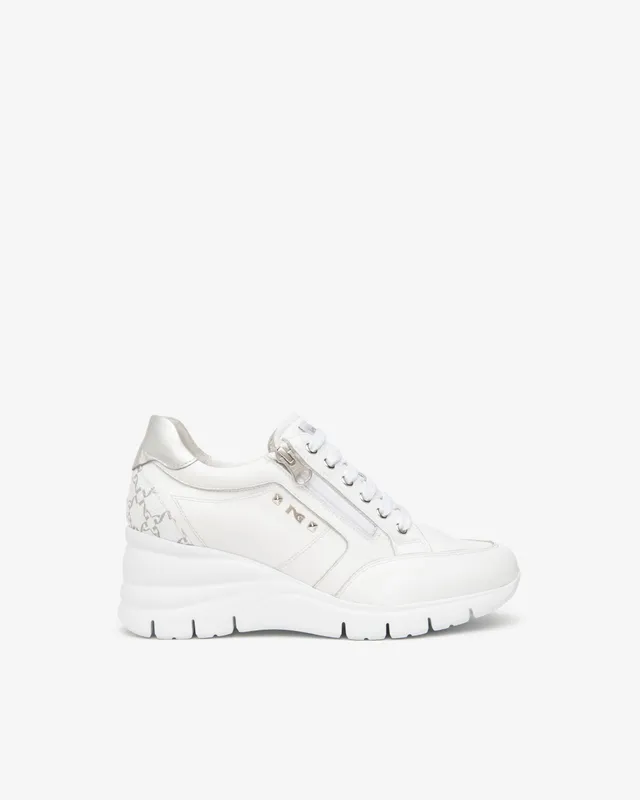 NeroGiardini Sneakers Femme Cuir Technique Confort