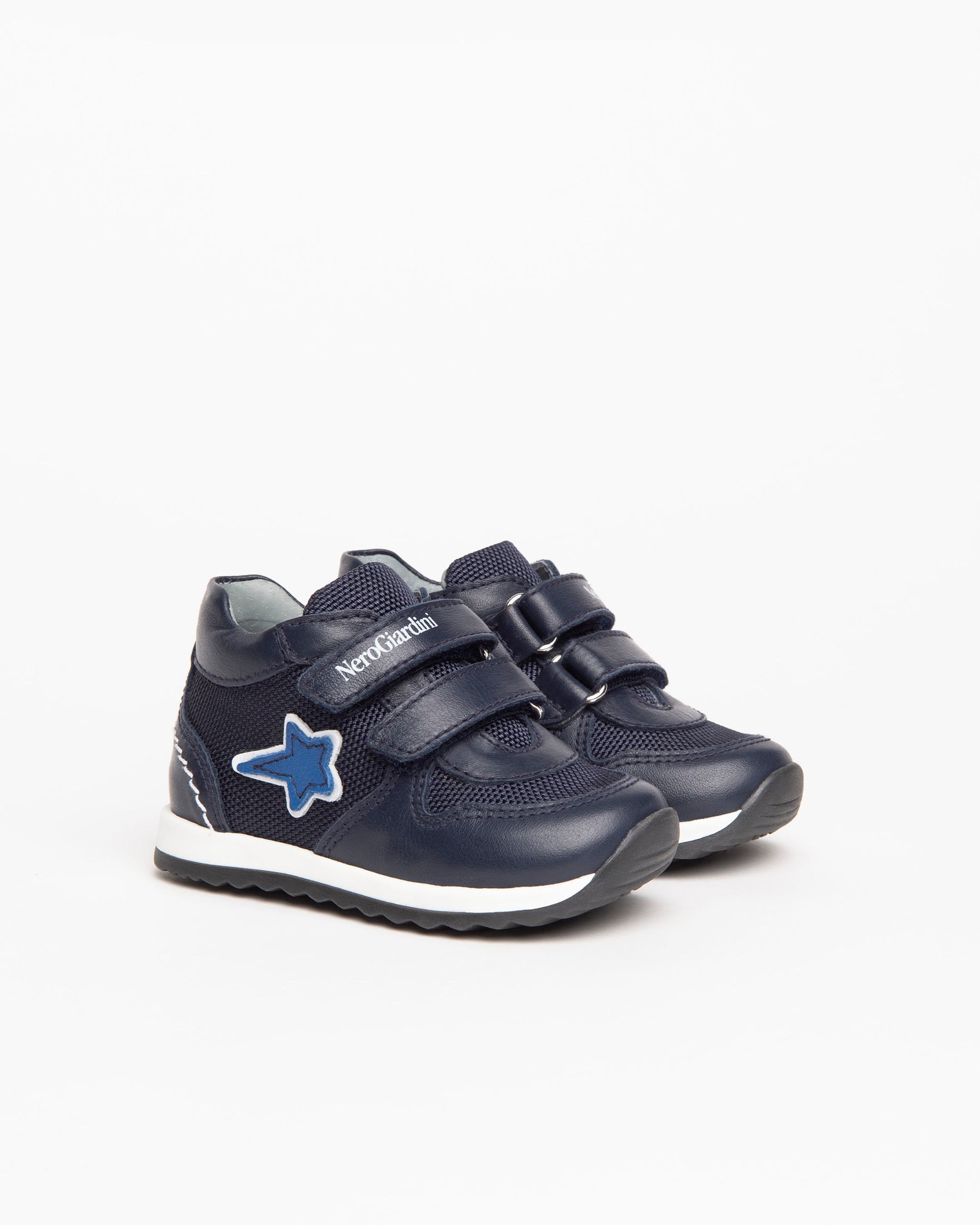 NeroGiardini Sneakers Baby Garçon Cuir Scratch