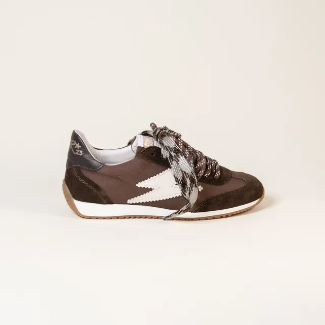 SMR June E278 baskets marron blanc taille 36