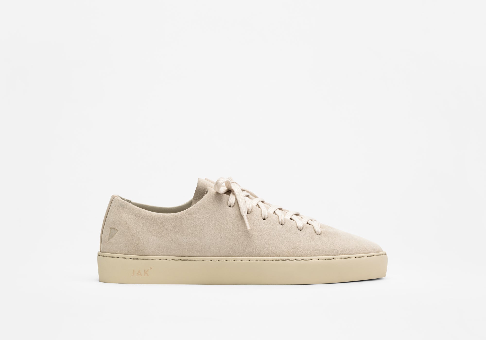 JAK Atom Cream sneakers cuir crème une pièce