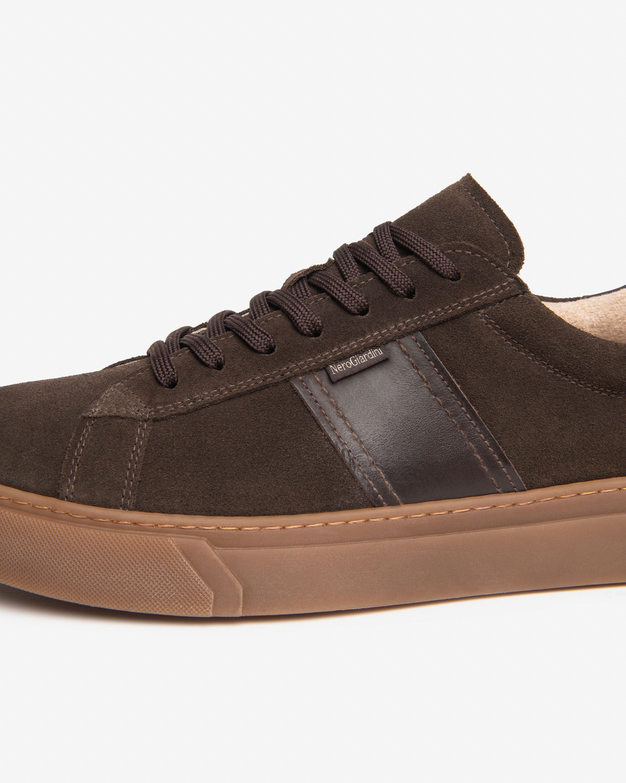 NeroGiardini Sneakers Homme Cuir Velours et Cuir 43