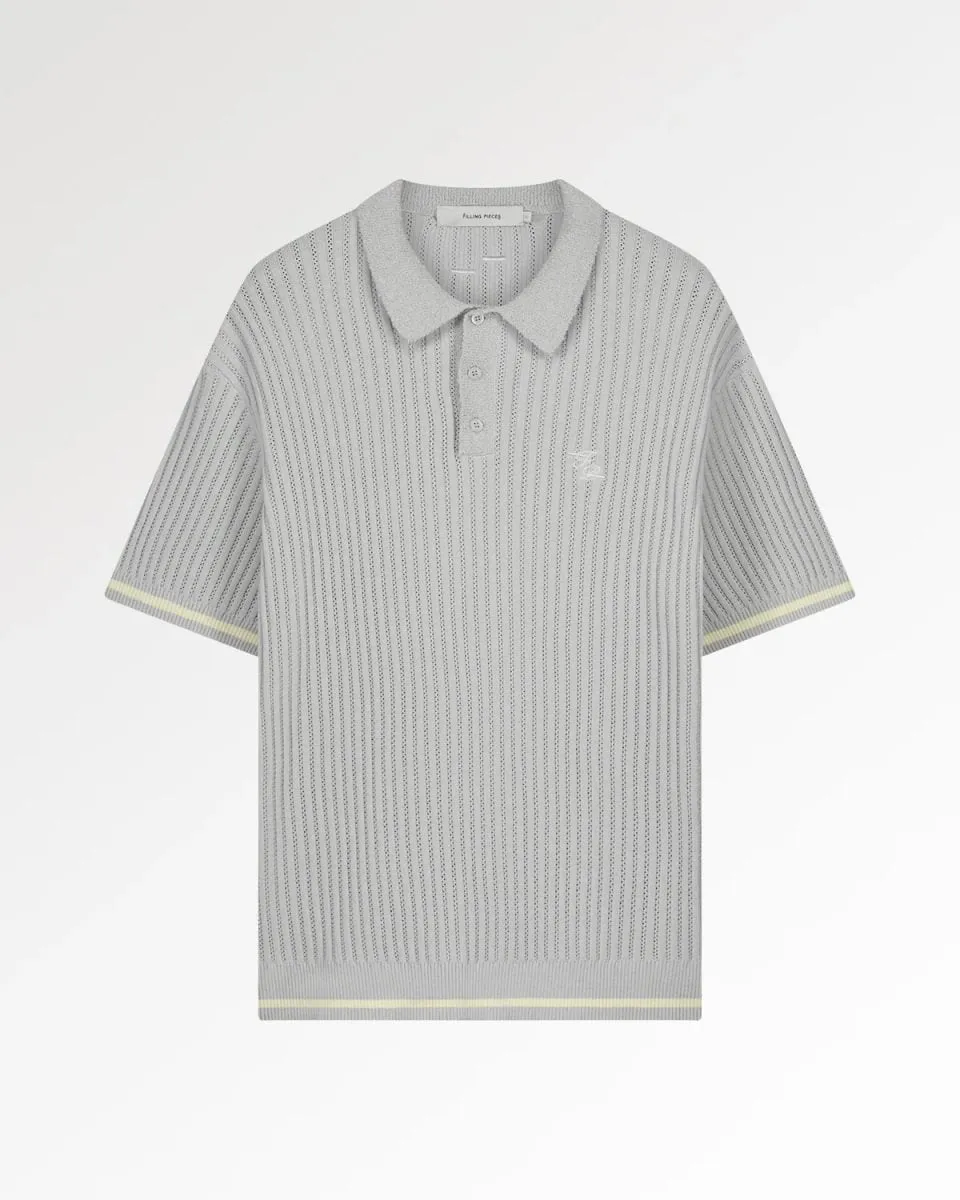 Filling Pieces Knit Polo Boucle polo Antarctica coton