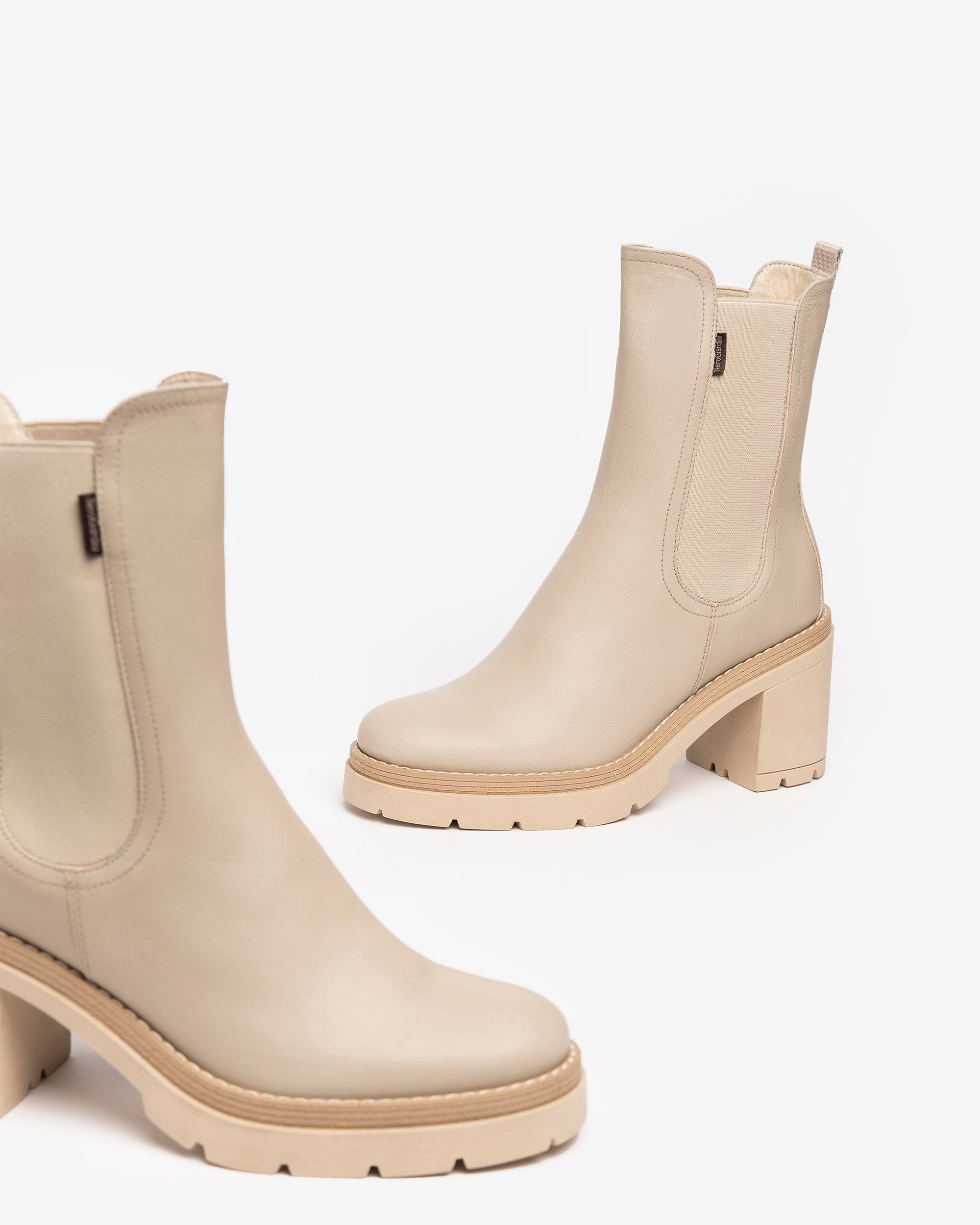 NeroGiardini Bottines Chelsea Femme Cuir Velours 35-41