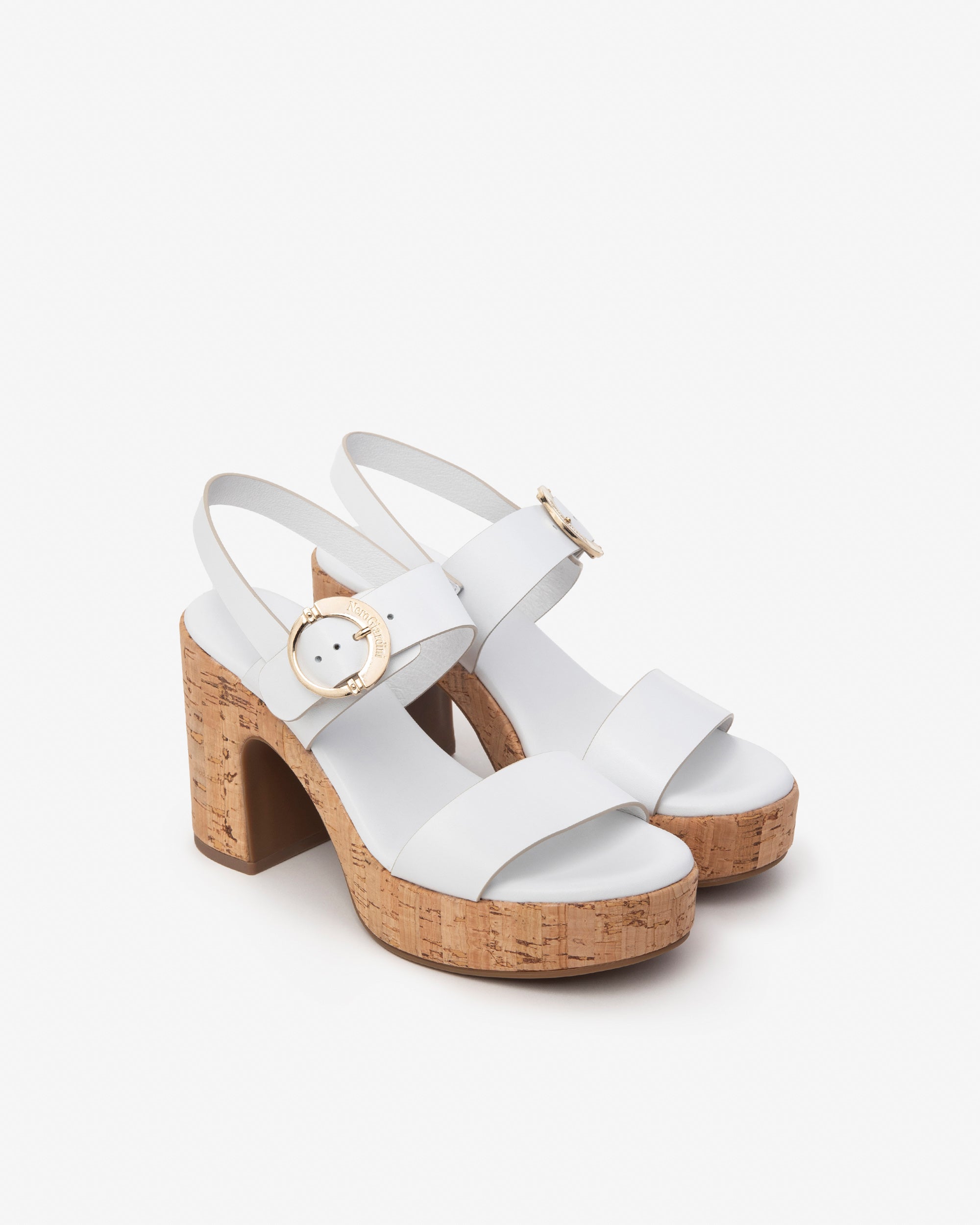 NeroGiardini Sandales cuir femme 35-41 confort été