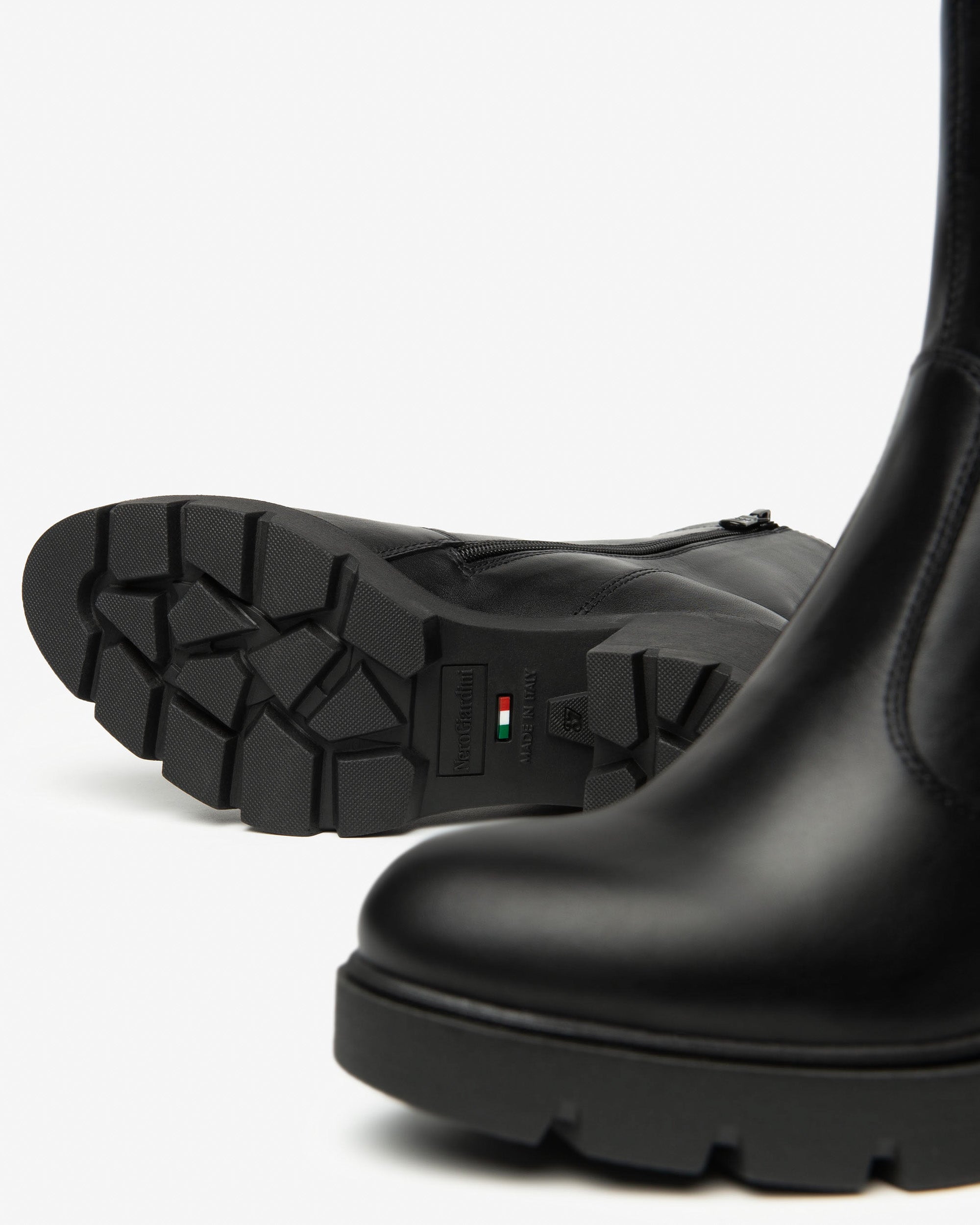 NeroGiardini Bottines Femme Cuir Hiver Ville