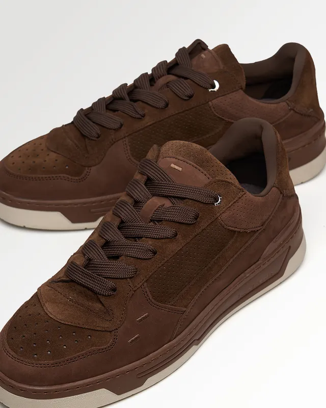 Filling Pieces Cruiser Suede Chocolate sneakers marron
