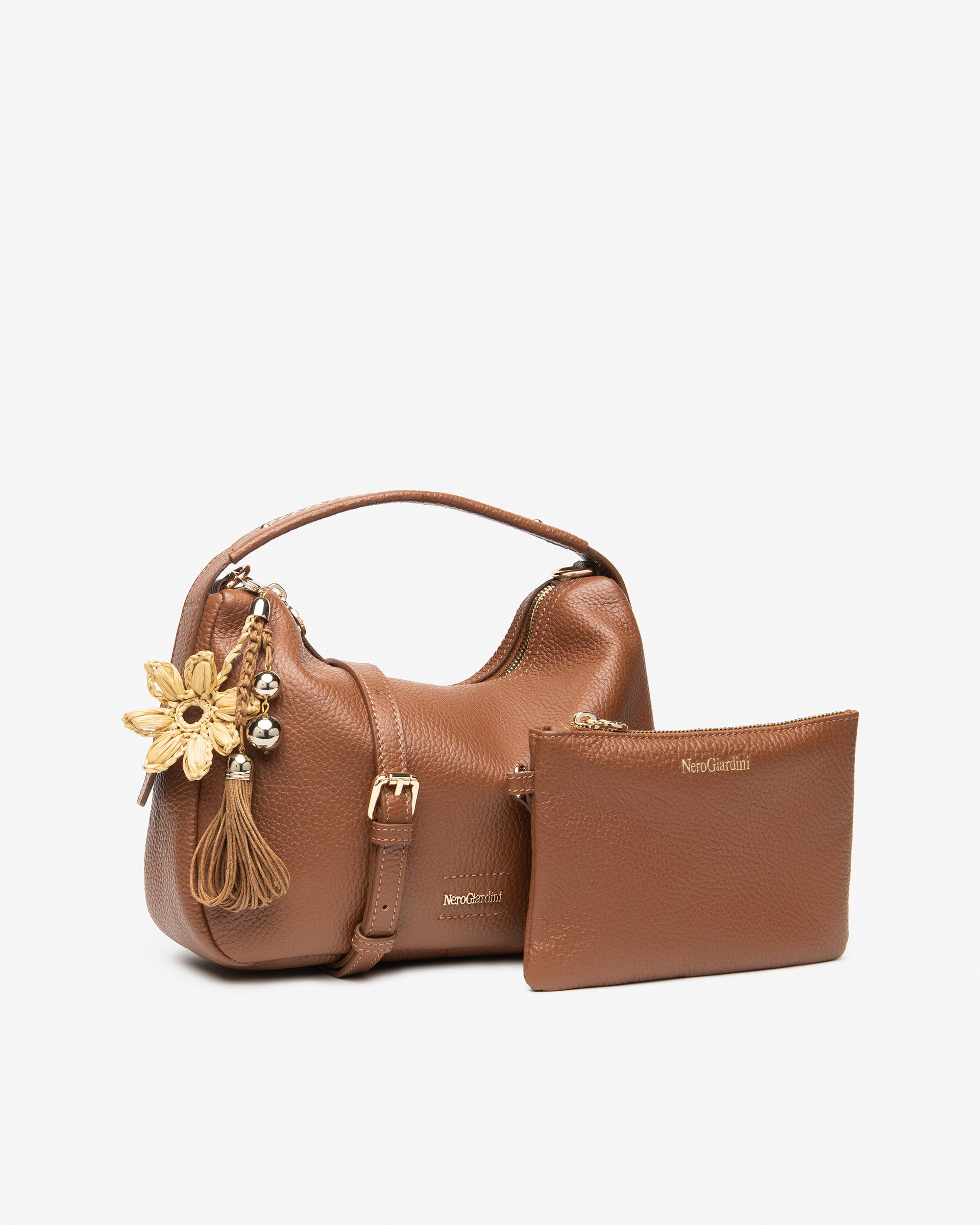 NeroGiardini Sacs besace hobo femme cuir