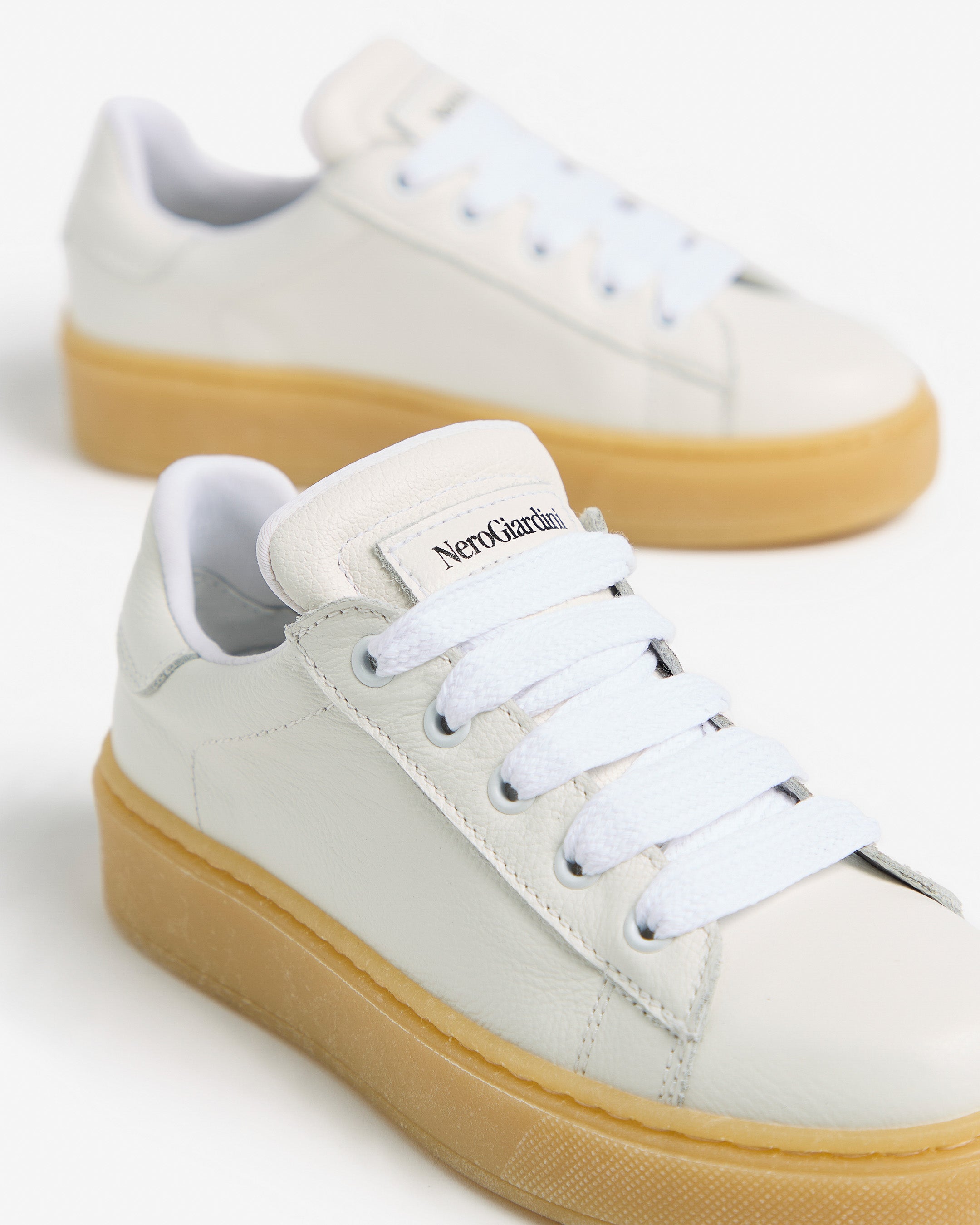 NeroGiardini Sneakers Teen Fille Cuir Baskets DryGo