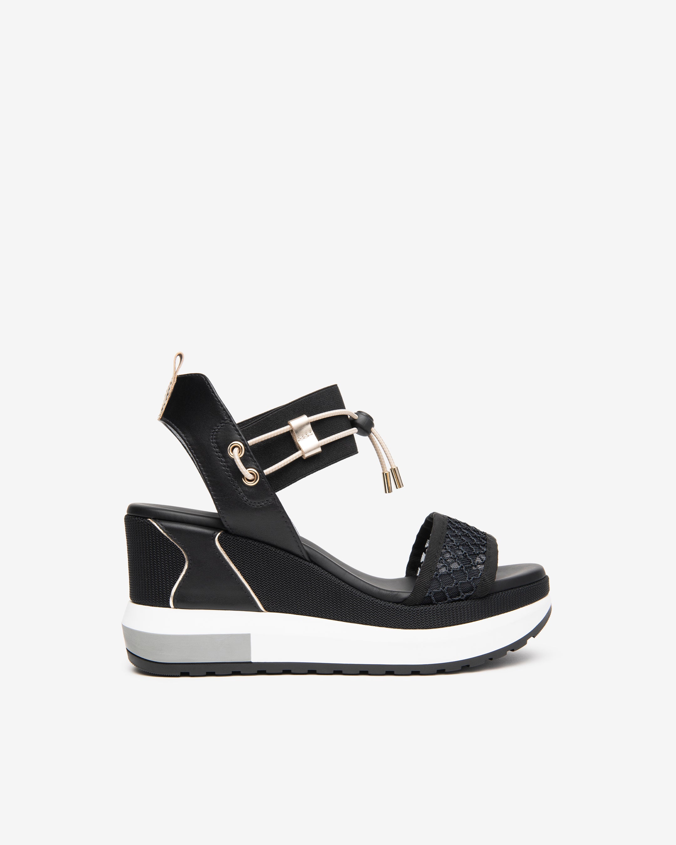 NeroGiardini Sandales Sandales Cuir Femme 38 Toile