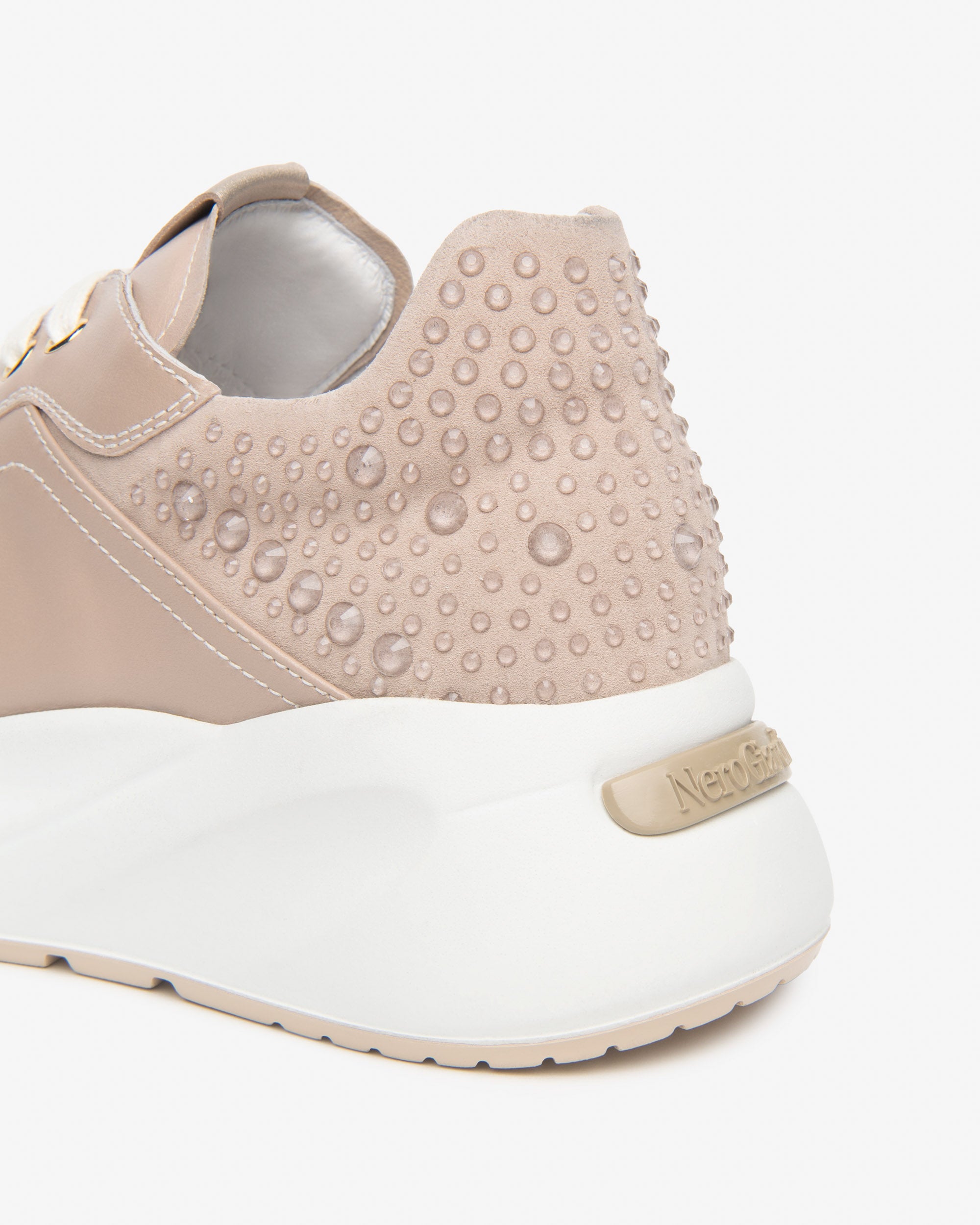NeroGiardini Sneakers Femme Cuir Daim Été Confort