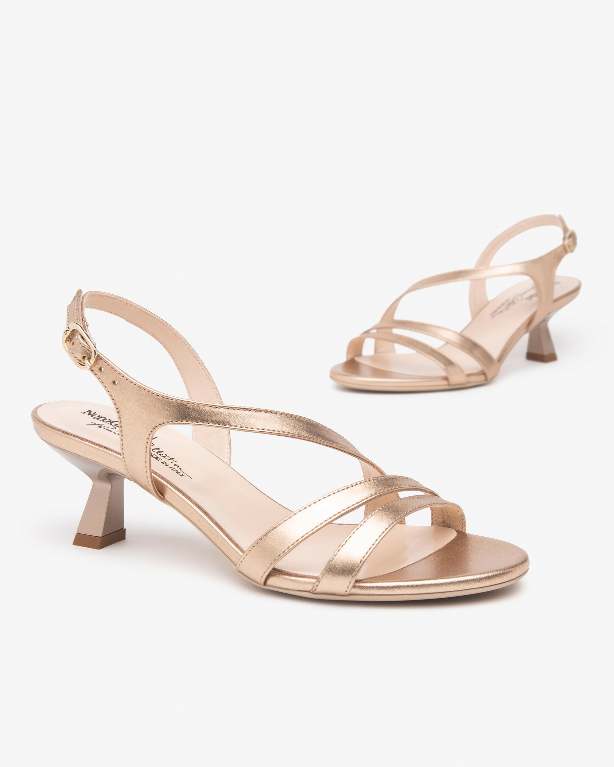 NeroGiardini Sandales Femme Cuir Premium Cérémonie 35-41