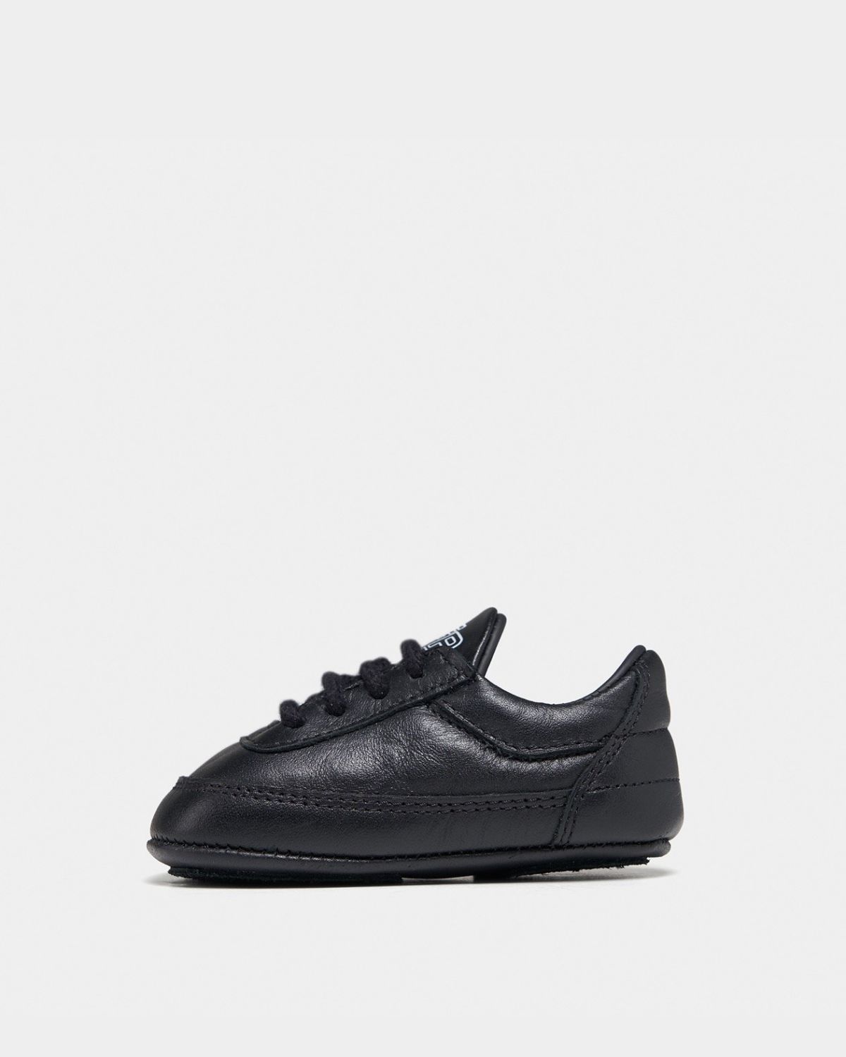 Filling Pieces Low Top Sneakers bébé noir cuir souple