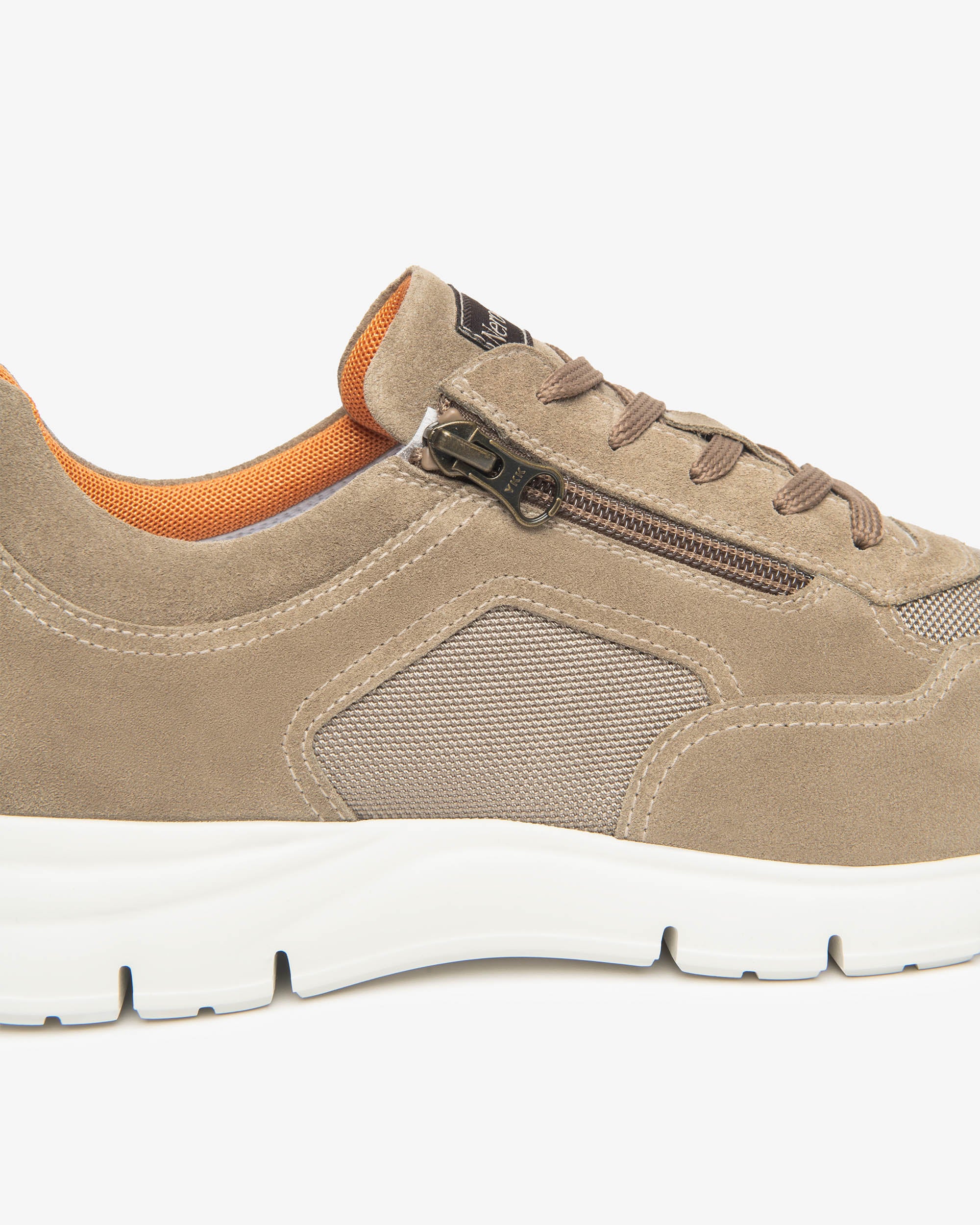 NeroGiardini Sneakers homme cuir toile memory 44