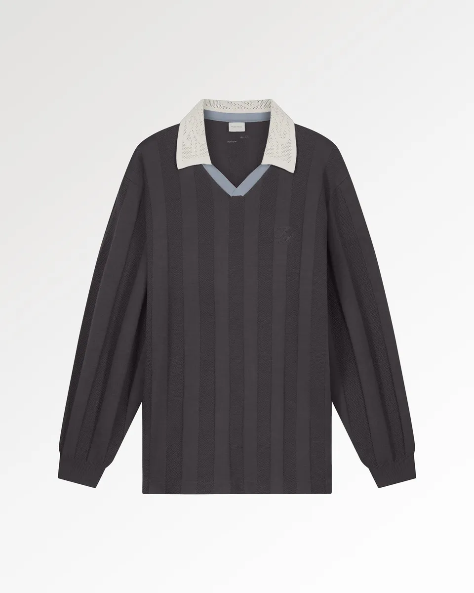 Filling Pieces Football Jersey tricot Pavement rayé brodé