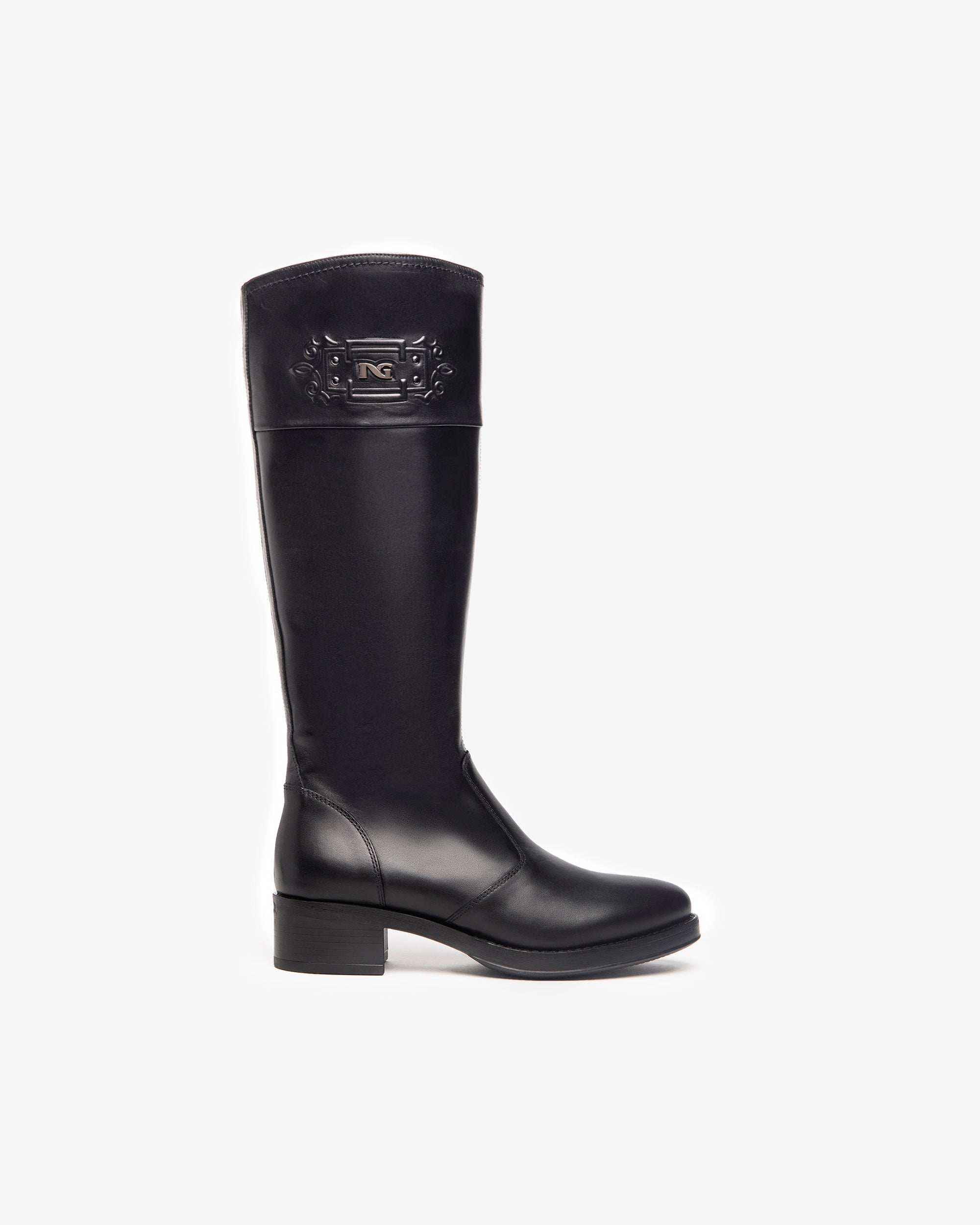 NeroGiardini Bottes femme cuir tendance hiver
