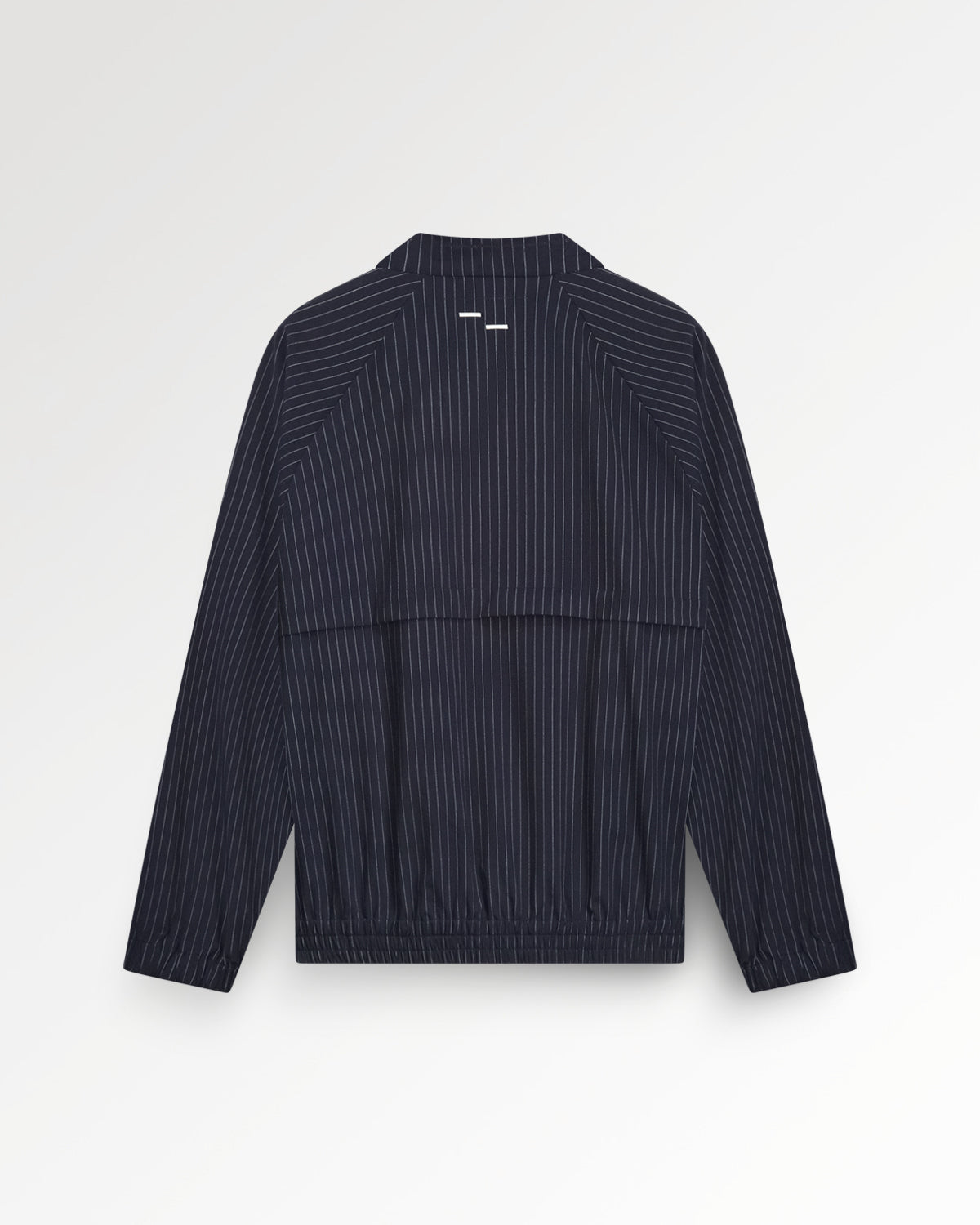 Filling Pieces Track Jacket Pinstripe Blue veste laine