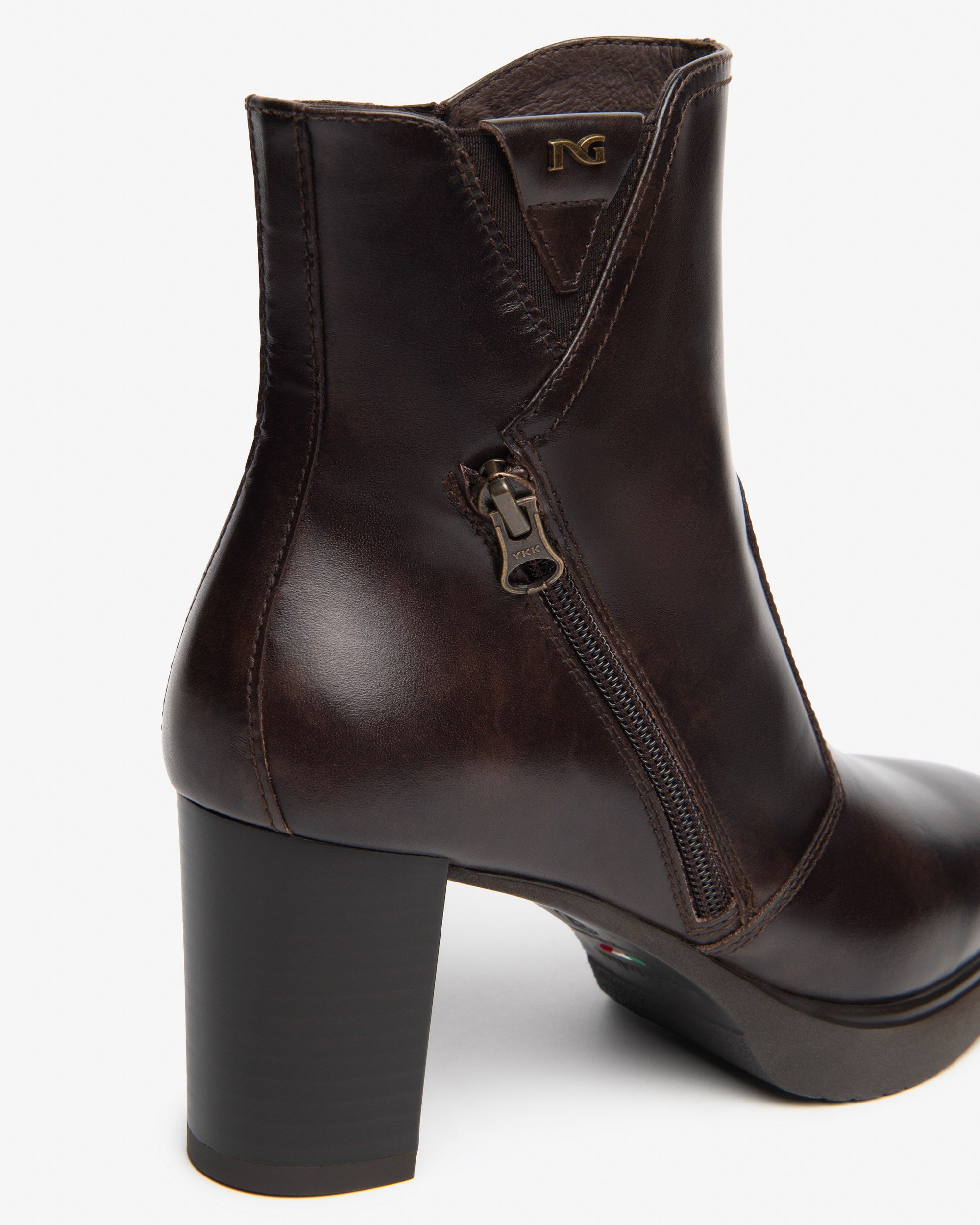 Nerogiardini Bottines Cuir Femme Talon 70mm