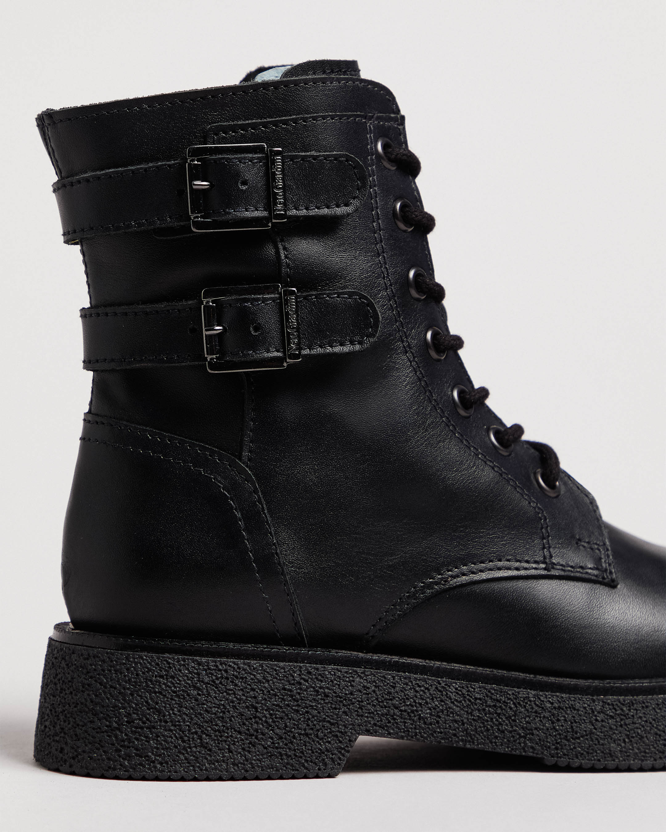 NeroGiardini Bottines Teen Fille cuir velours boots hiver