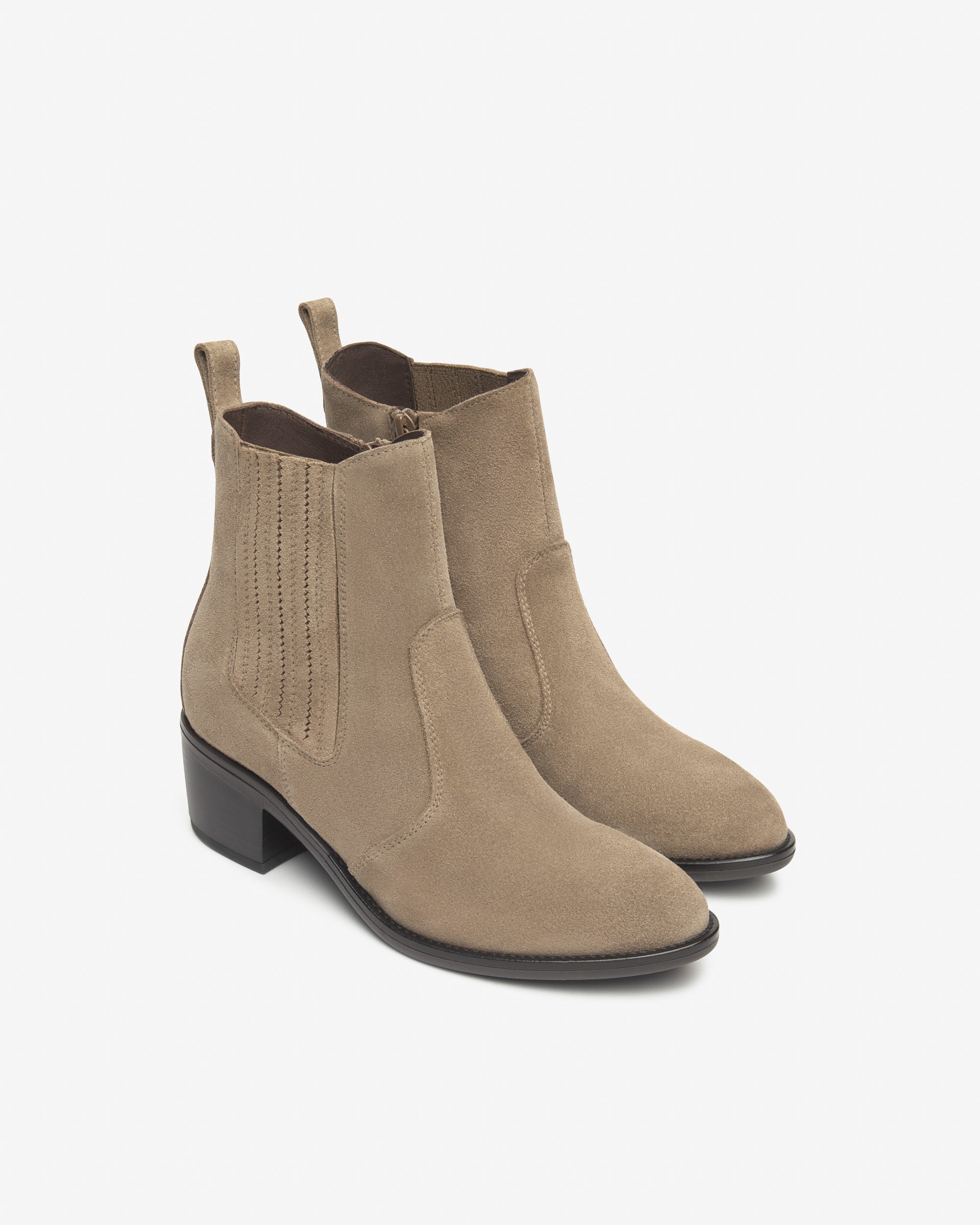 NeroGiardini Chelsea Femme Cuir Velours hiver