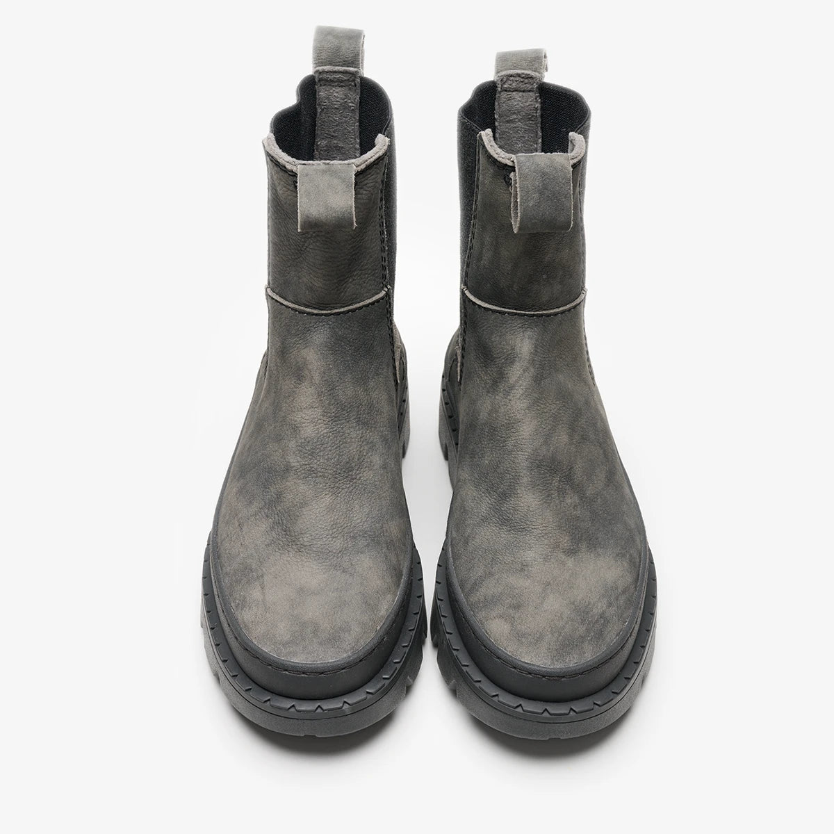 Satorisan Unalome Elastics Premium boots cuir noir