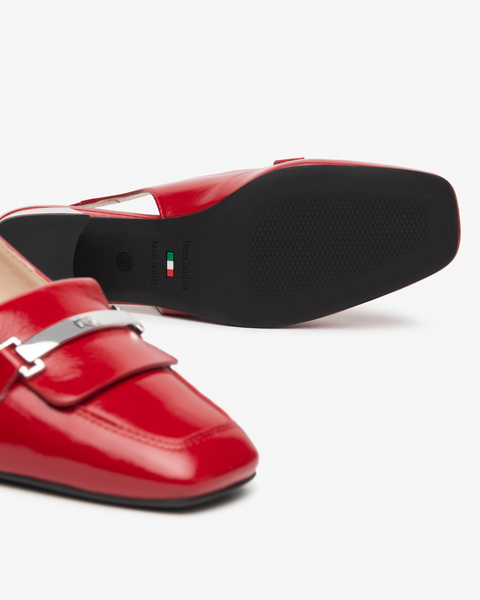 Nerogiardini Slingbacks Femme Cuir Bride Arrière Été