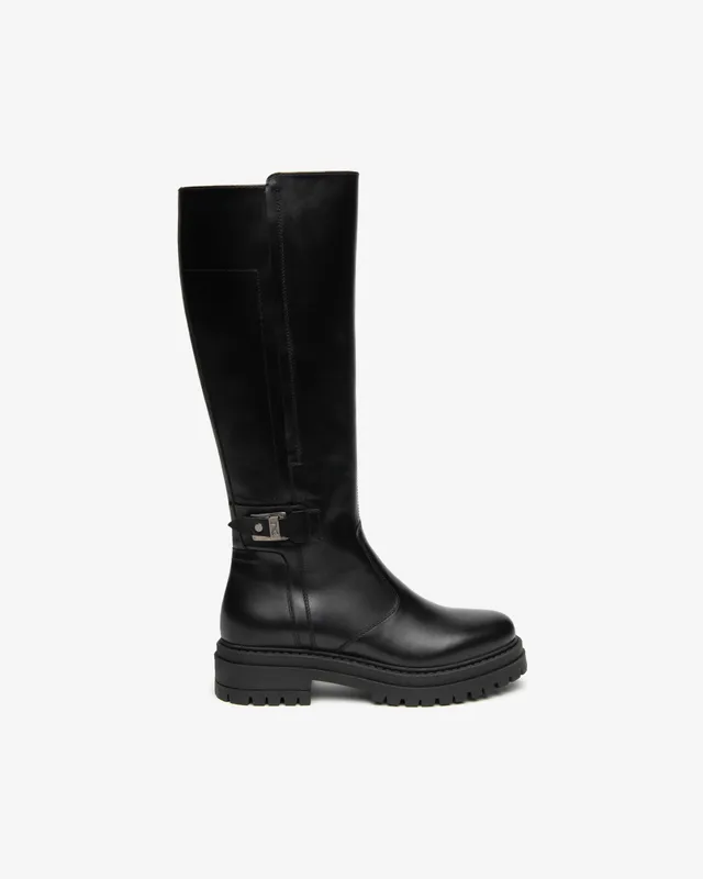 NeroGiardini Bottes Femme Cuir Talon 40 mm 35-41