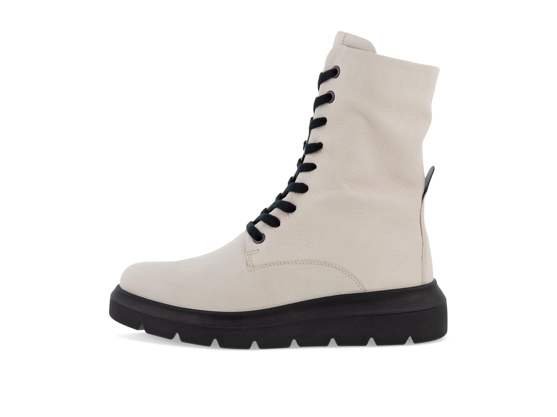 ECCO NOUVELLE Boots femme limestone cuir à lacets