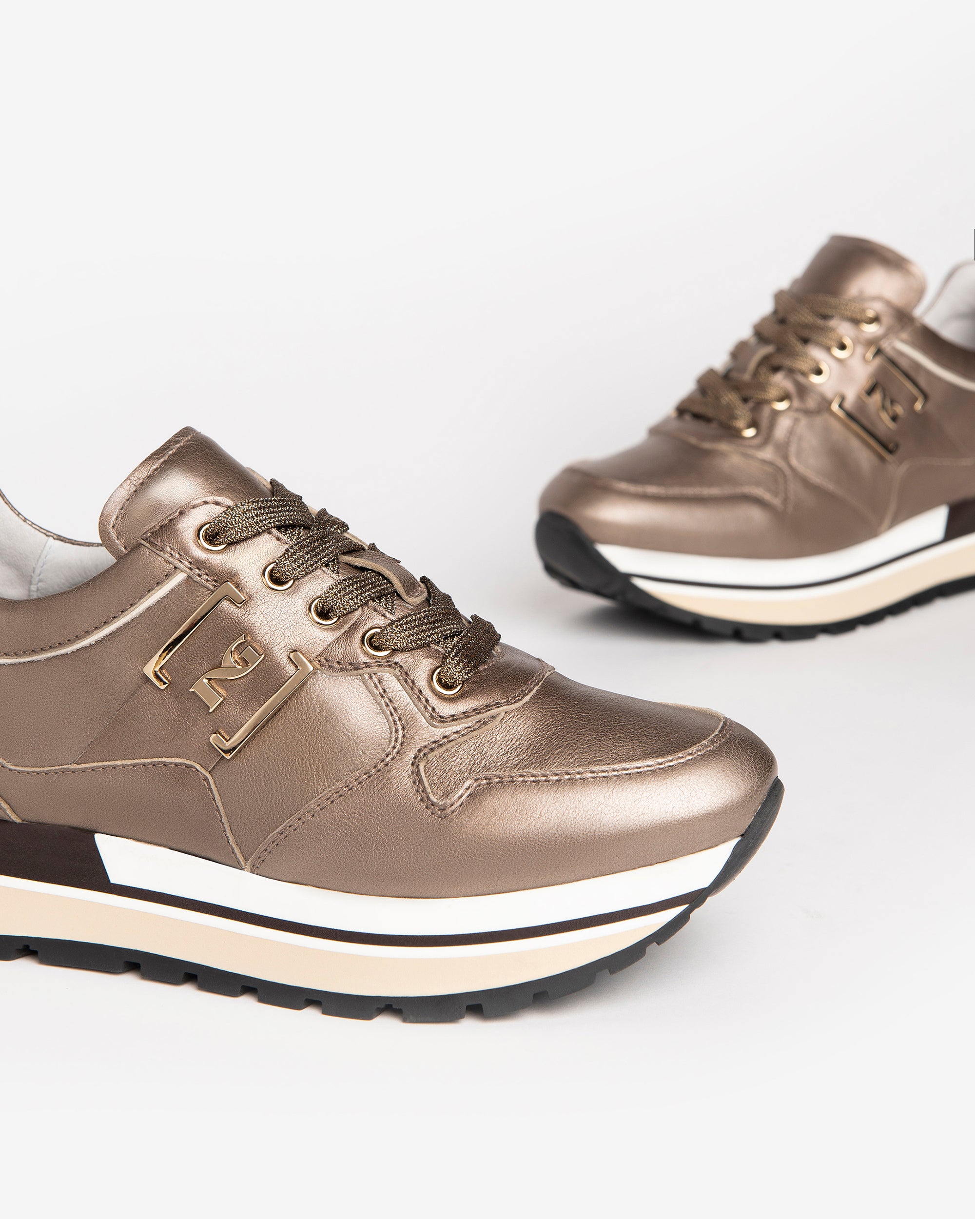 NeroGiardini Sneakers Femme Cuir DryGo Pointure 38