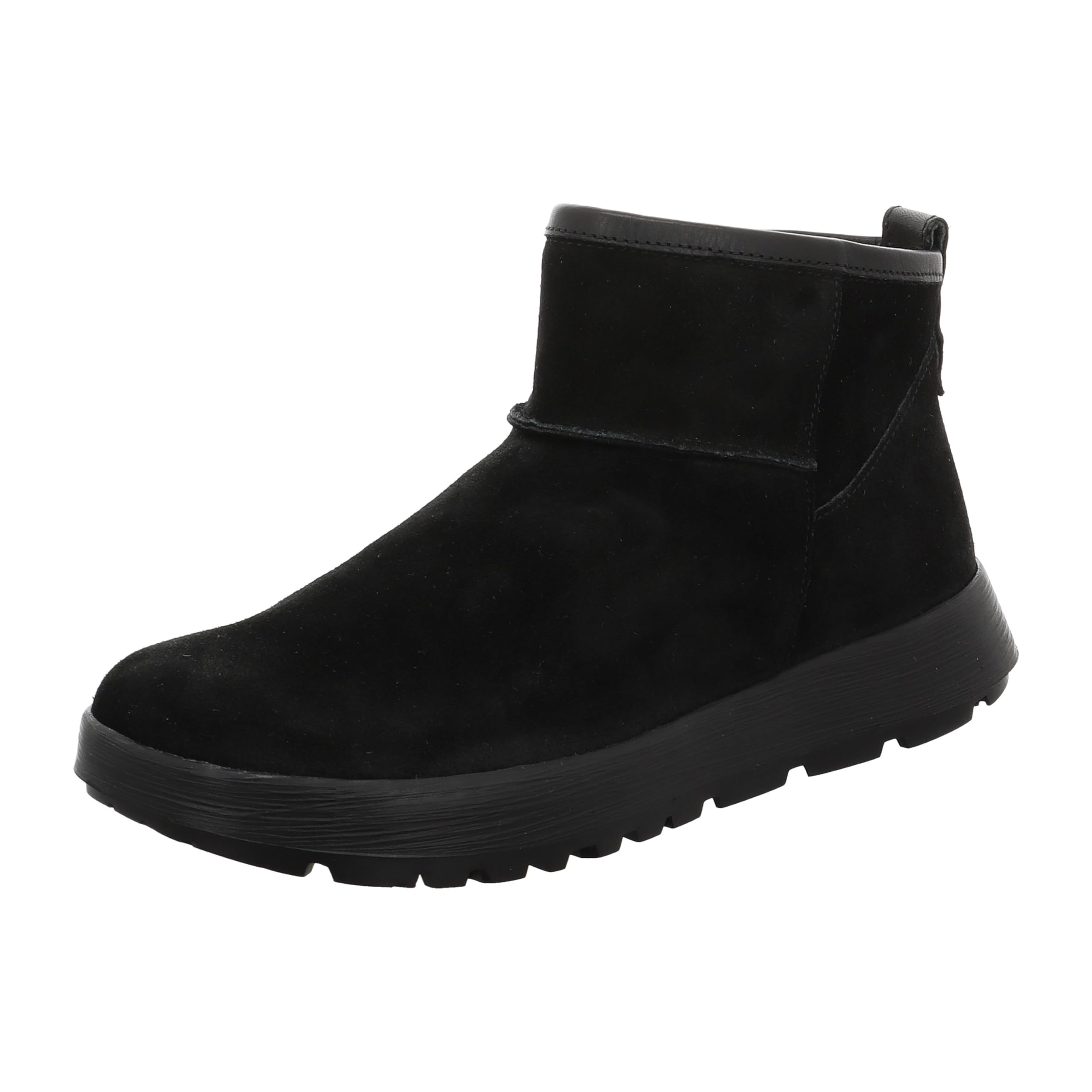 Think Comoda Bottines Femme Noir 36 EU Laine Vierge
