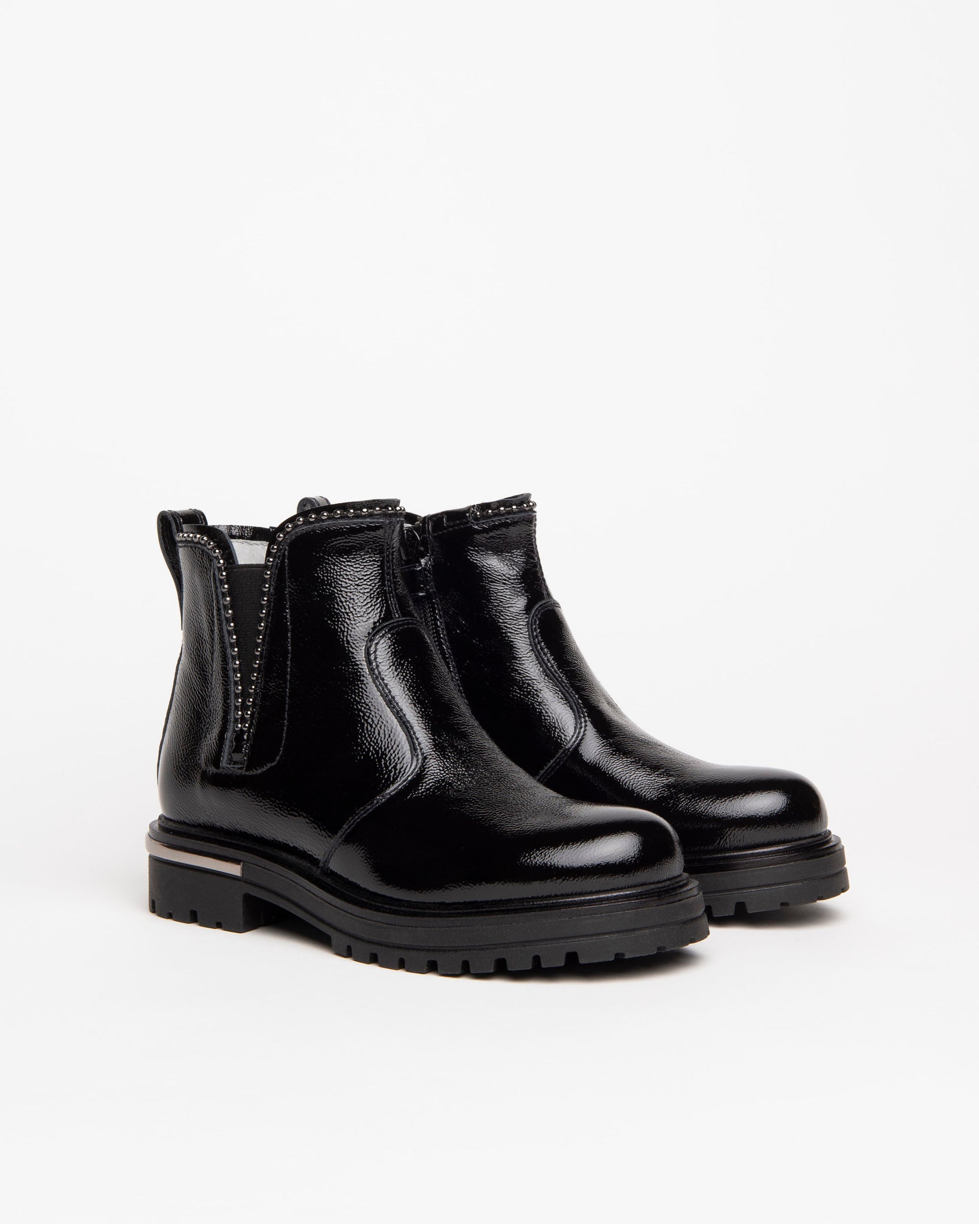 NeroGiardini Bottines Fille Vernis Chelsea 32