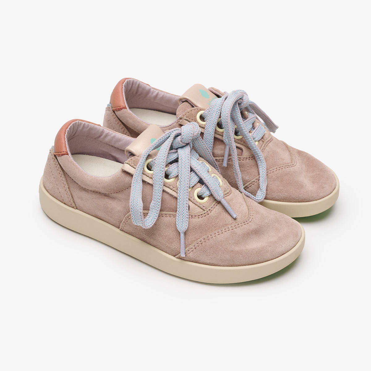 Satorisan Hatko Suede baskets daim beige nomade femme