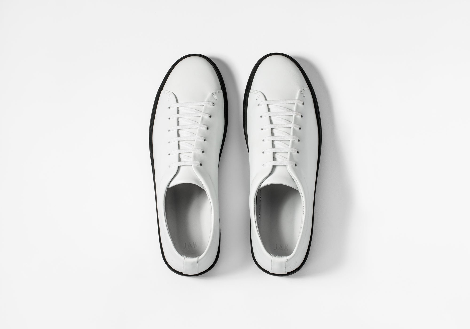 JAK Royal WOB baskets cuir blanc minimaliste