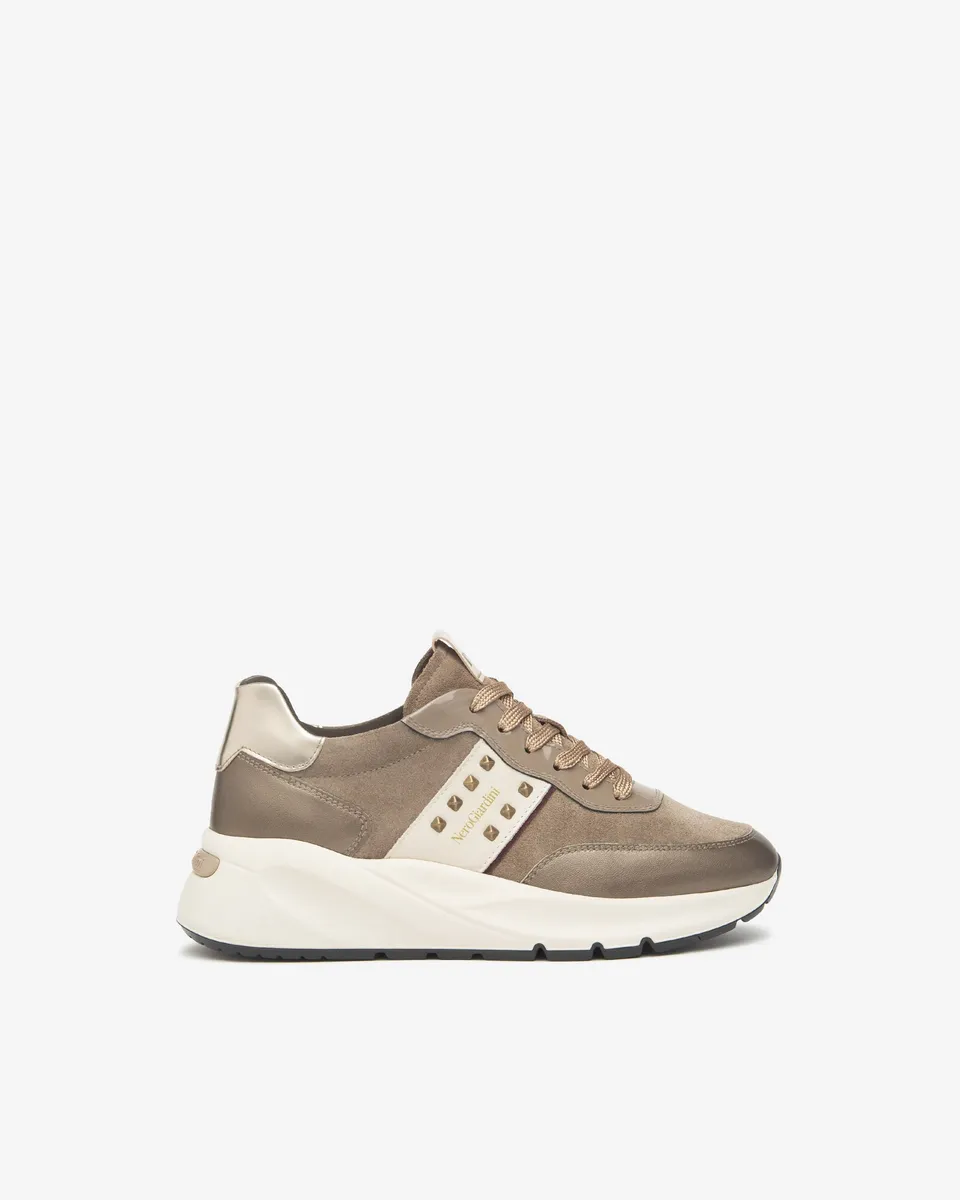 Nerogiardini Sneakers cuir velours femme pointure 38