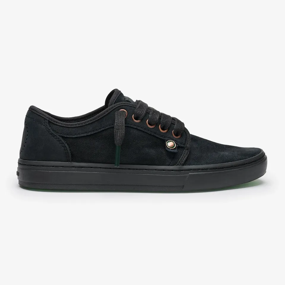 Satorisan Heisei Suede baskets Black Blush daim