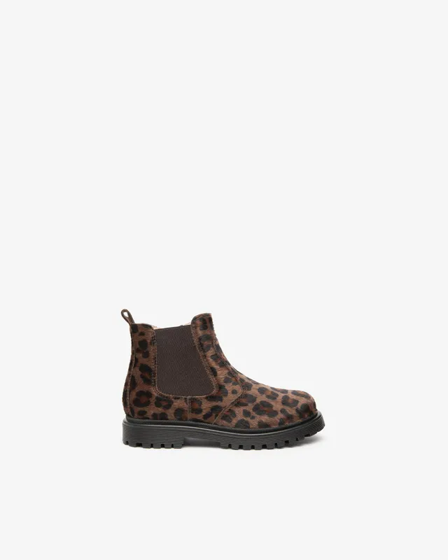 NeroGiardini Bottines Junior Fille Léopard Pointure 28 Zip